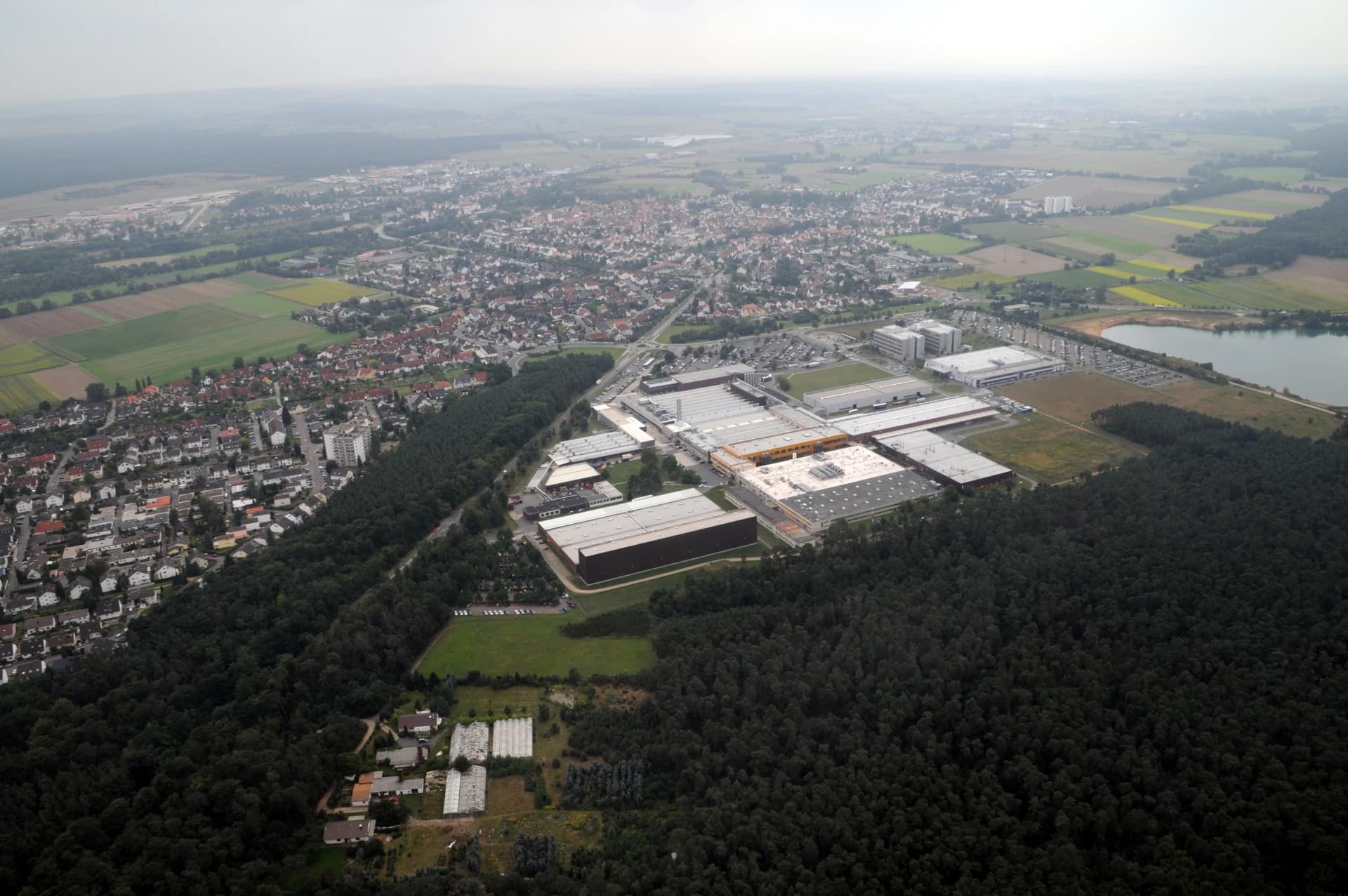Luftbild von Babenhausen