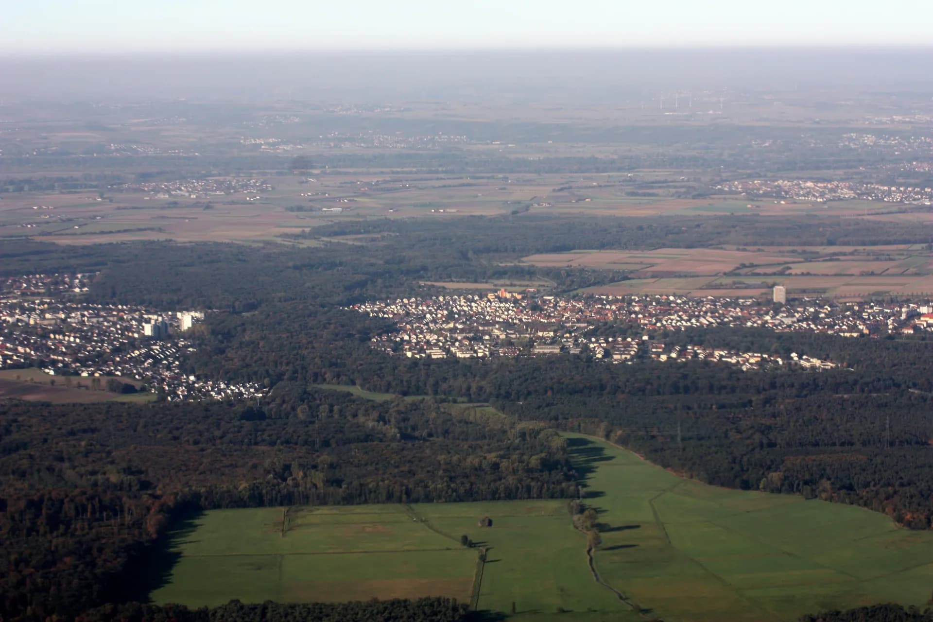 Luftbild von Rüsselsheim-Königstädten