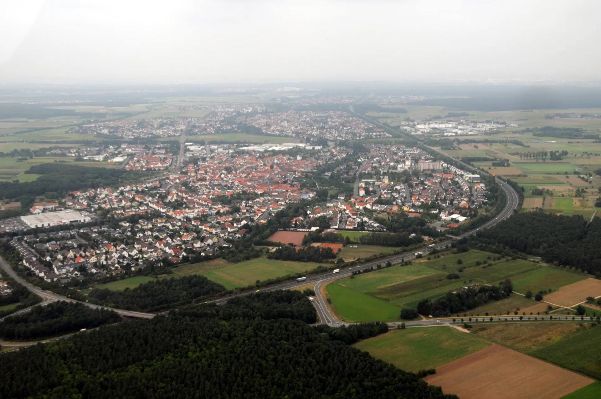 Luftbild von Rodgau-Dudenhofen
