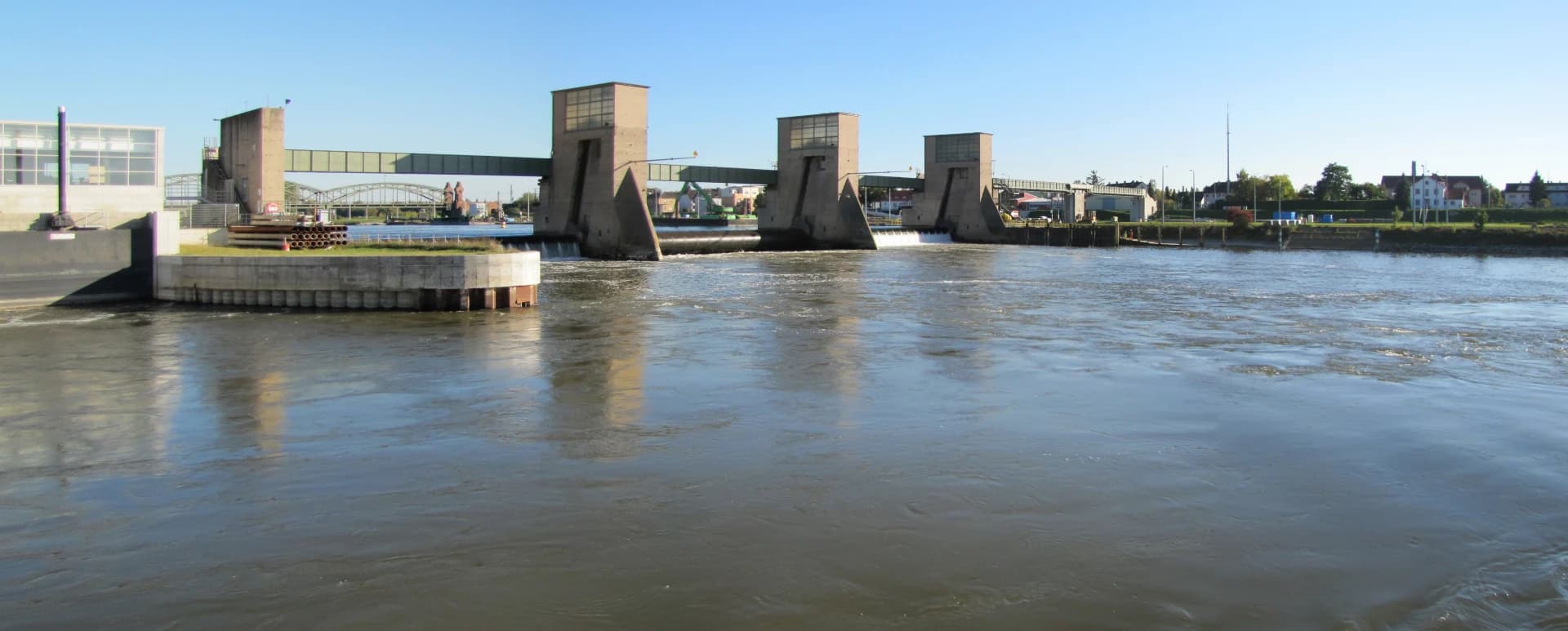 Mainschleuse bei Gustavsburg