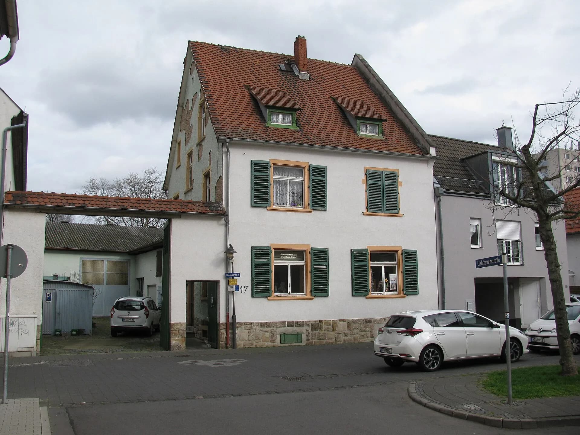 Altes Wohnhaus in der Mainstraße in Raunheim