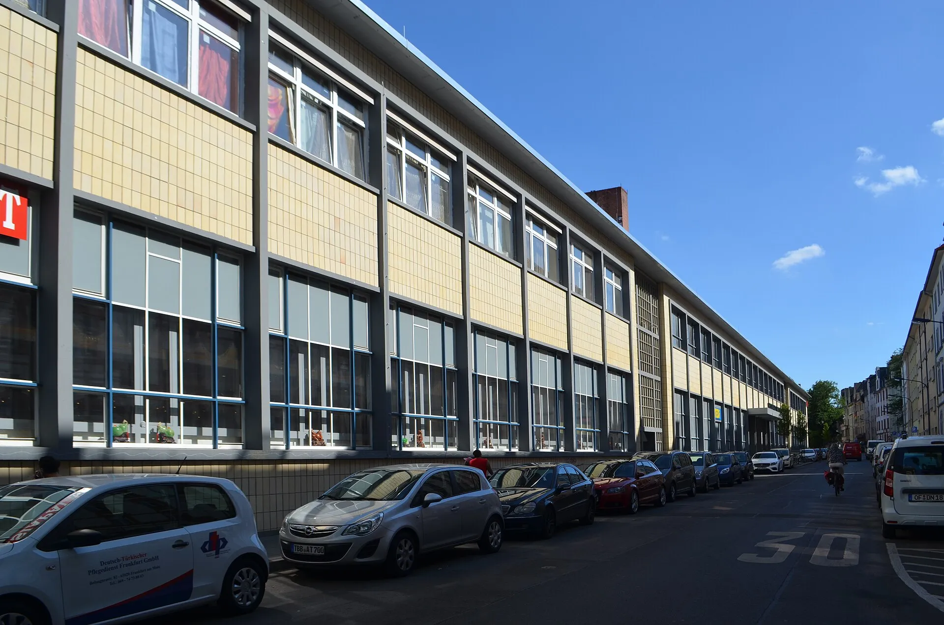 Ehemaliges MAN-Roland-Werk an der Senefelderstraße in Offenbach