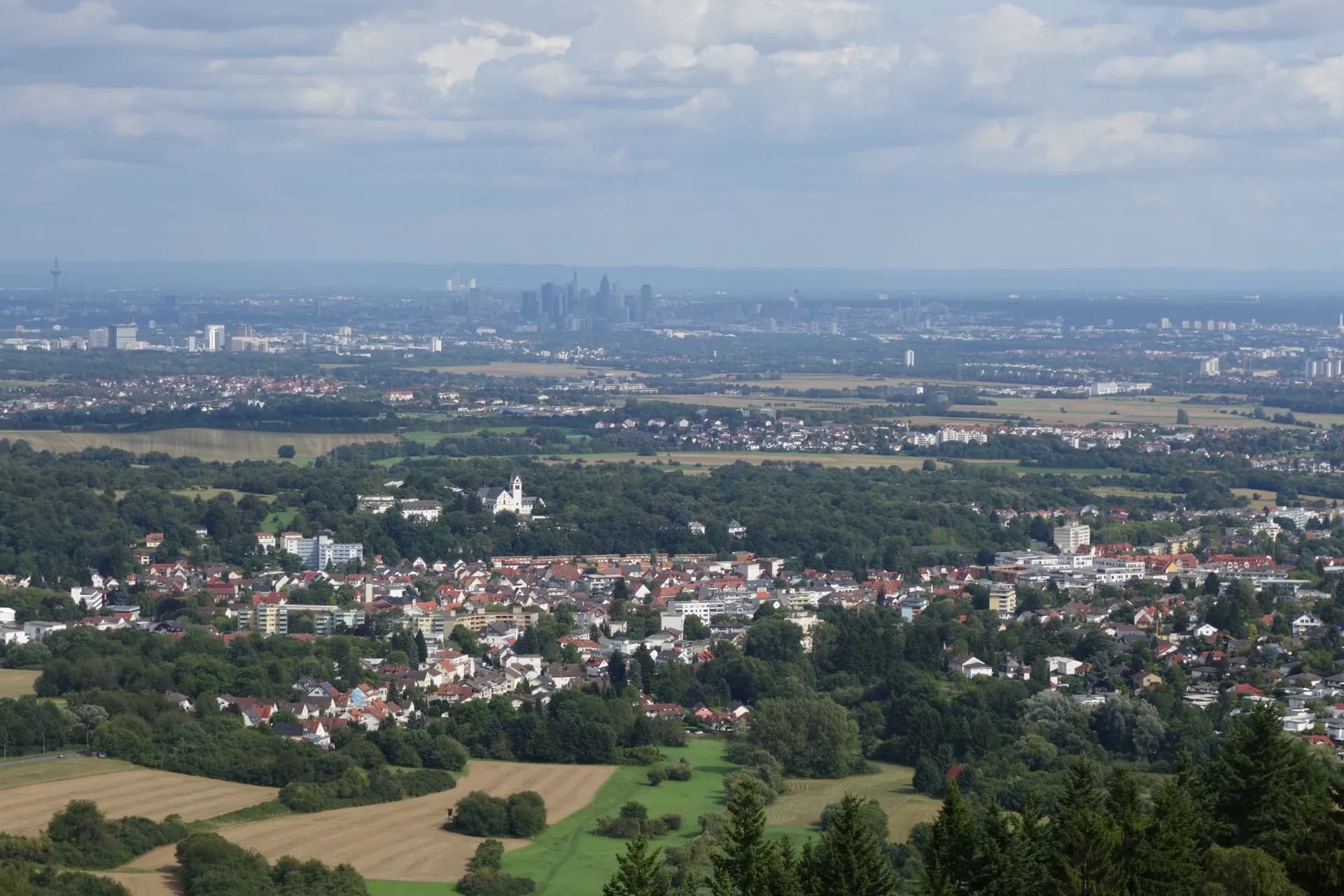 Blick vom Grossen Mannstein am Staufen