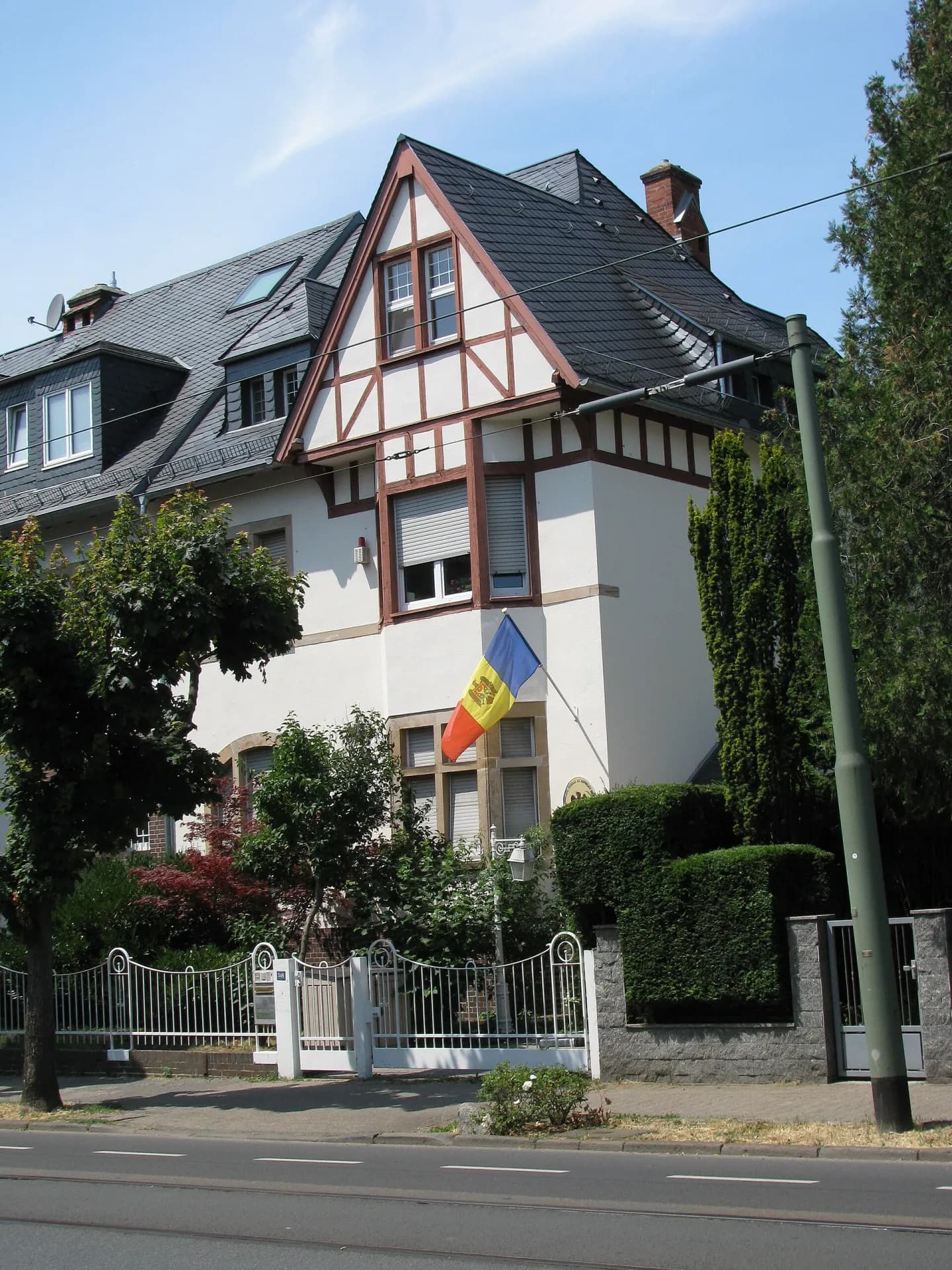 Fachwerkvilla am Marbachweg in Frankfurt Dornbusch