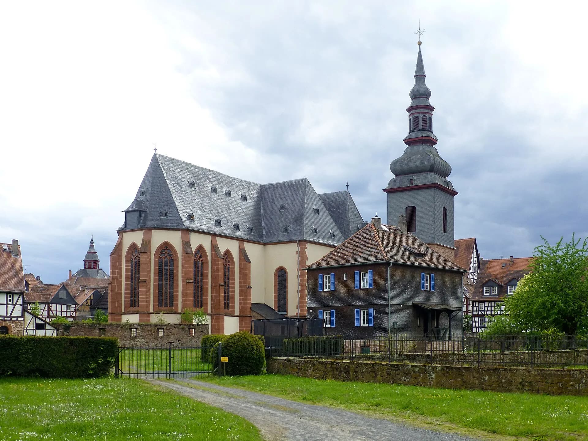 Marienkirche und Jagdhaus in Büdingen