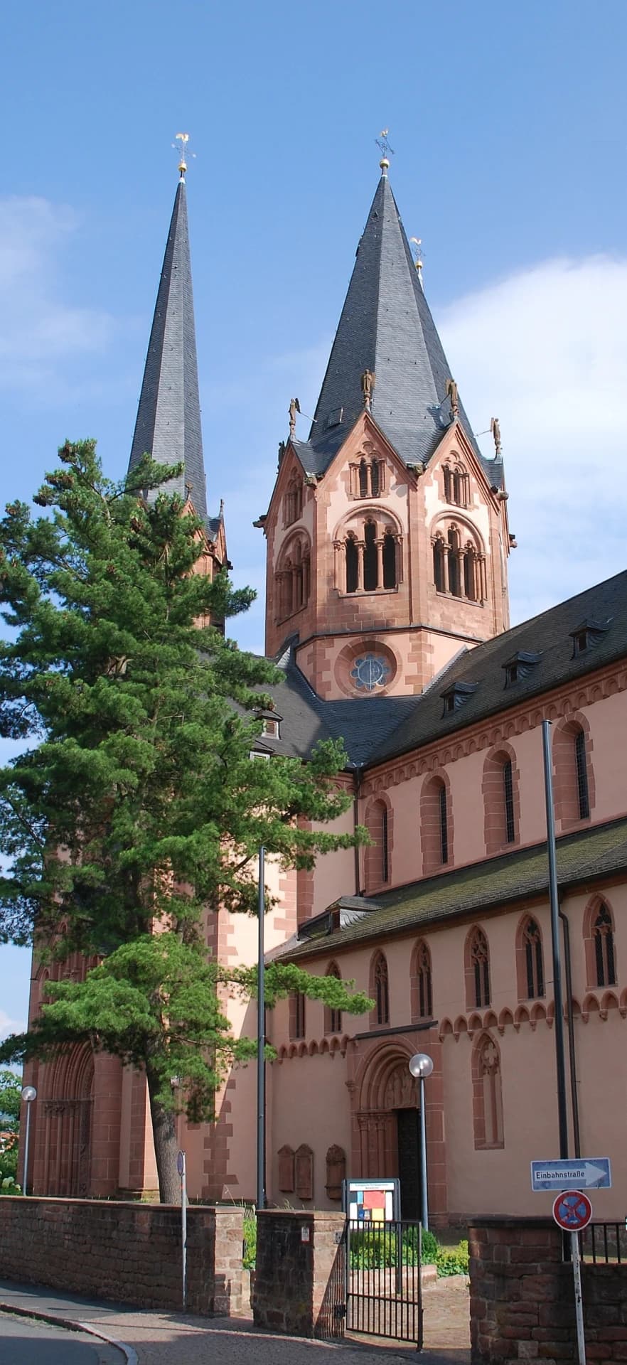 Vierungsturm der Marienkirche in Gelnhausen