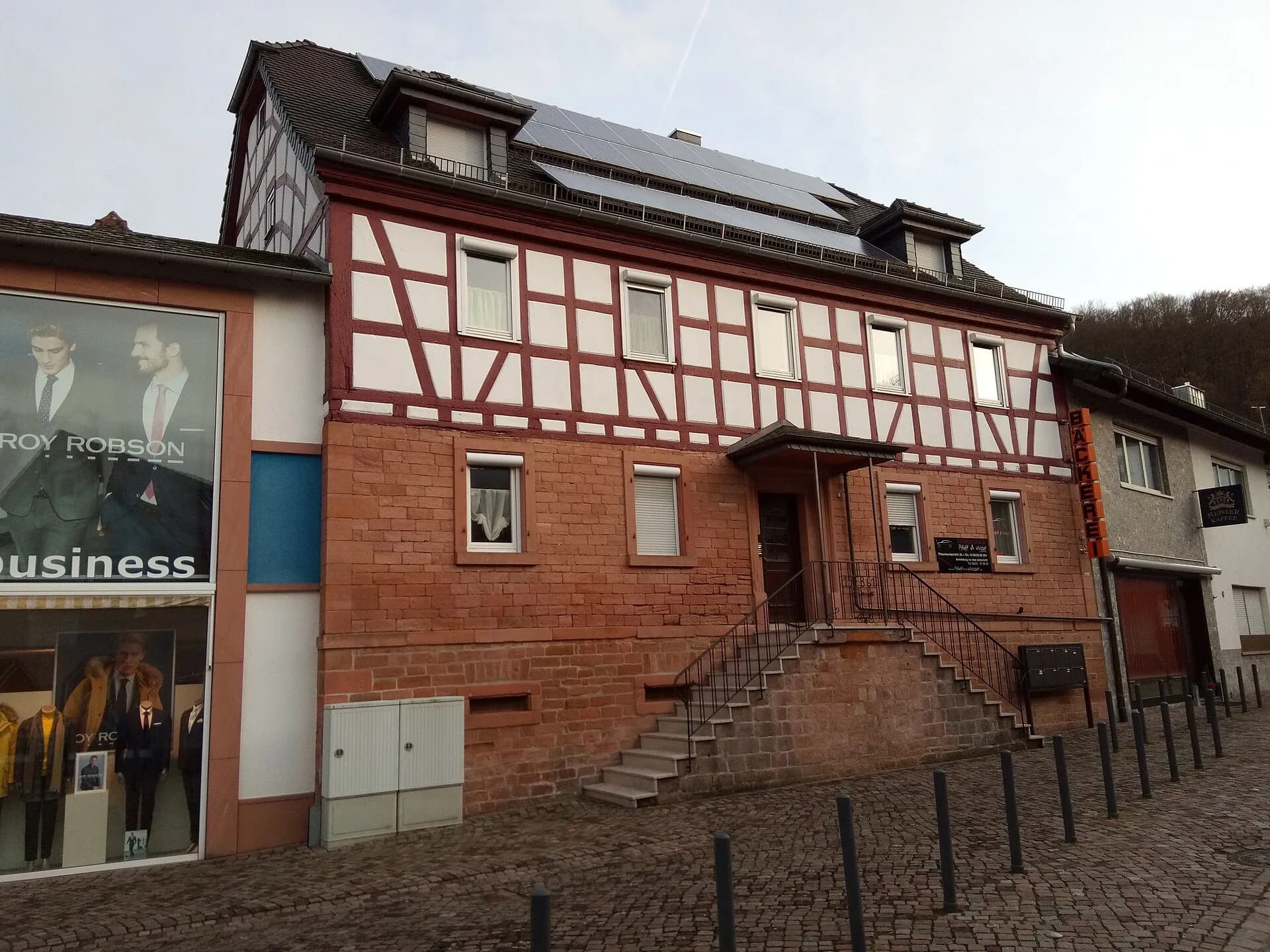 Fachwerkhaus am Marienplatz in Leidersbach
