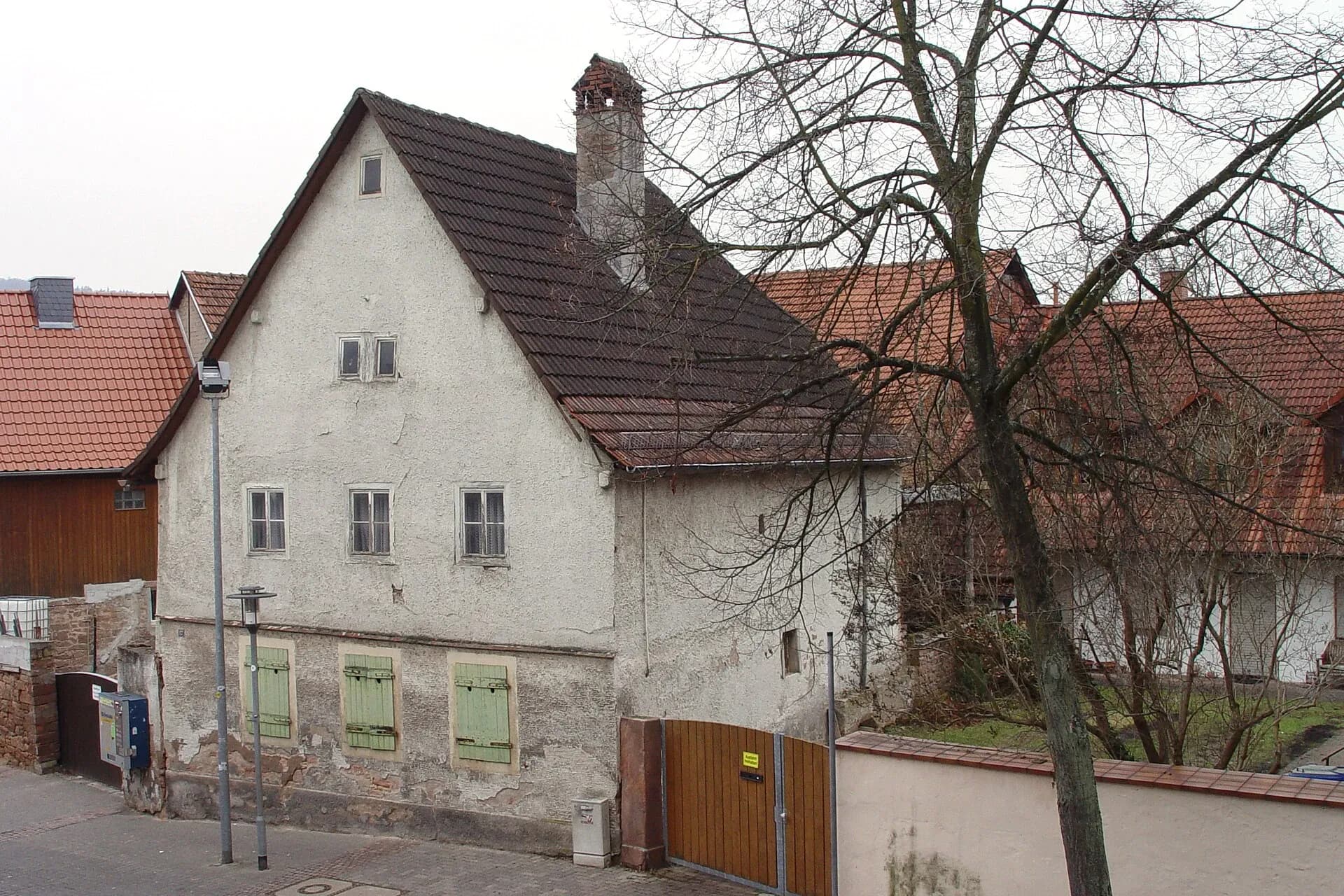 Historisches Bauernhaus in der Marienstraße in Aschaffenburg-Schweinheim