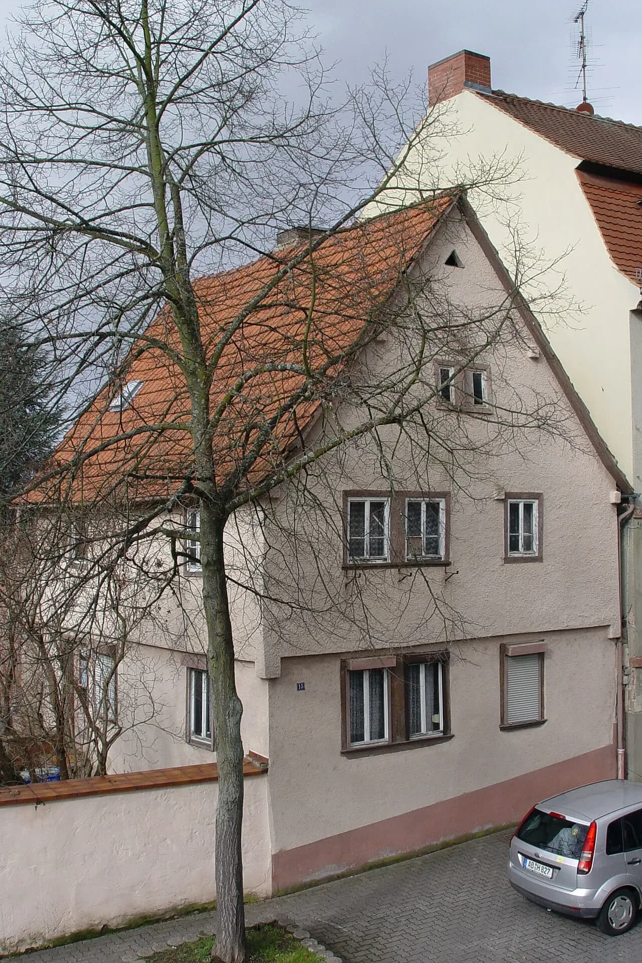 Wohnhaus in der Marienstraße in Aschaffenburg-Schweinheim