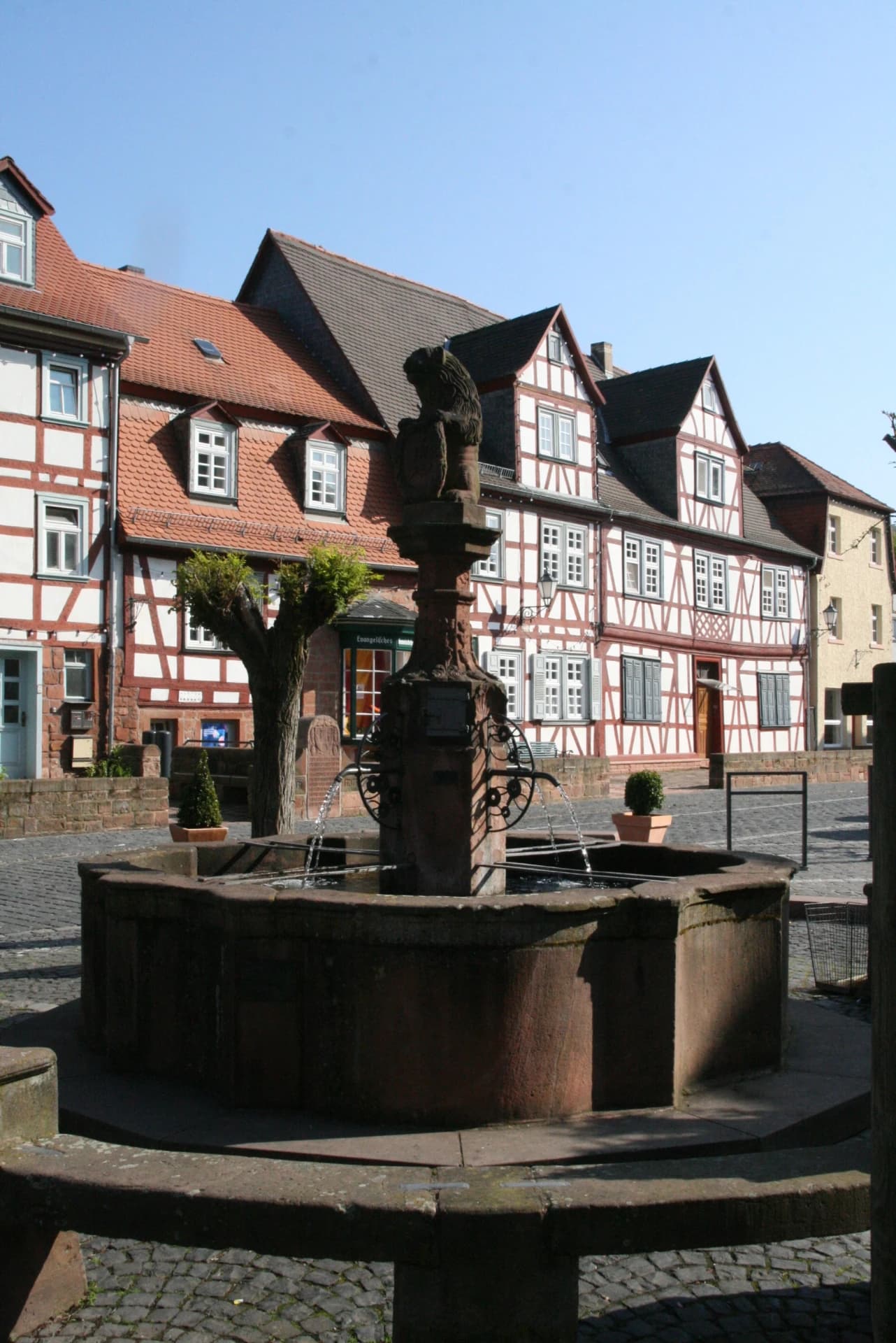 Brunnen in der Altstadt von Büdingen