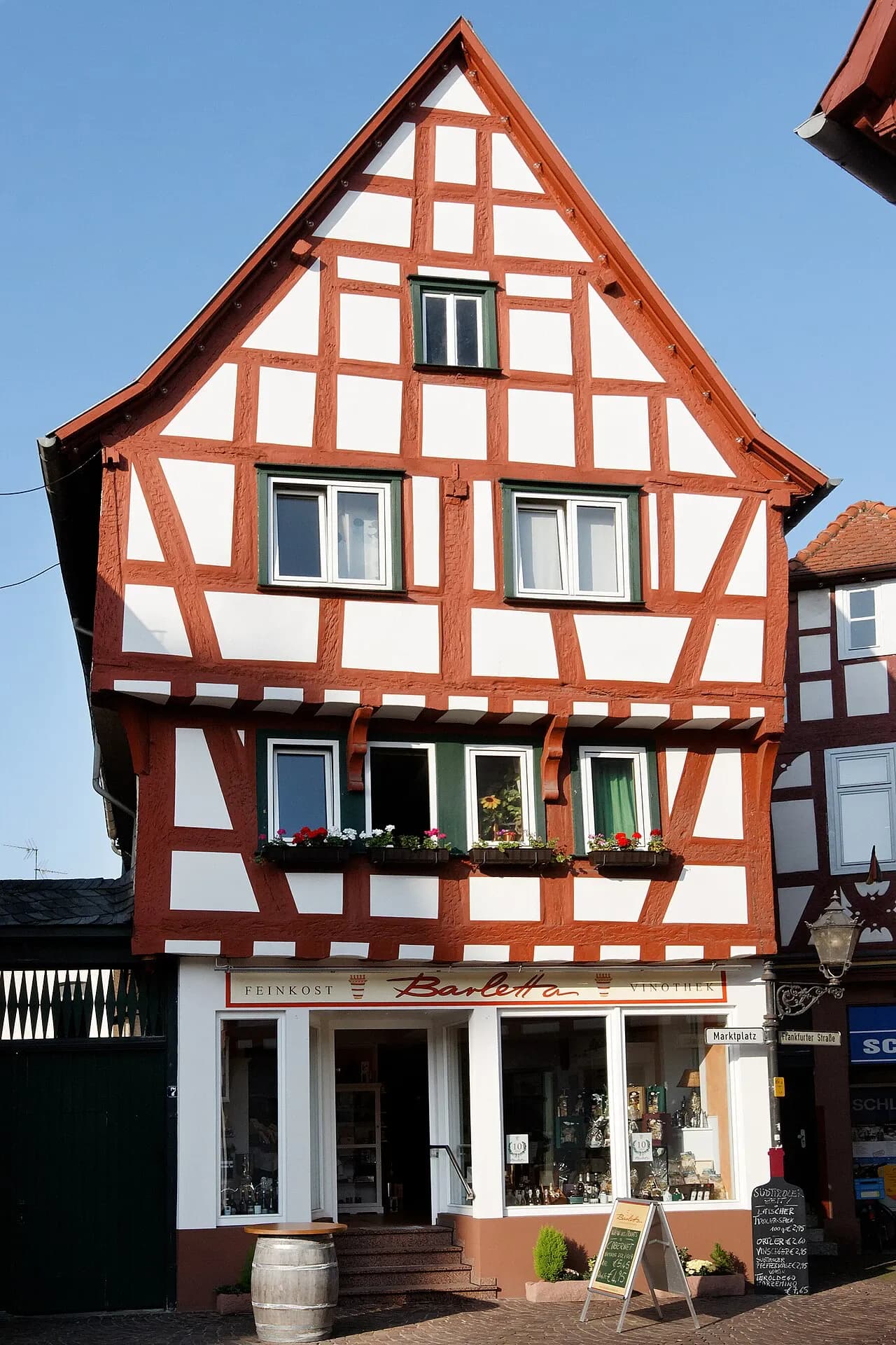 Fachwerkhaus am Marktplatz 7 in Seligenstadt