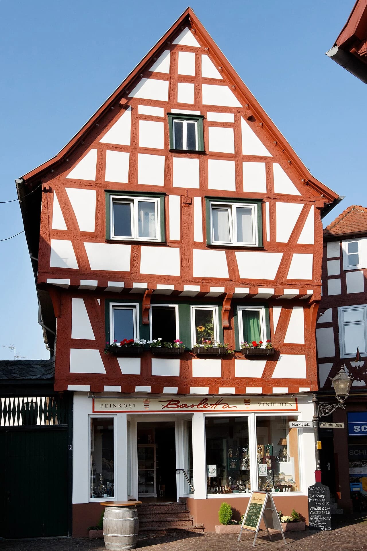 Fachwerkhaus am Marktplatz 7 in Seligenstadt