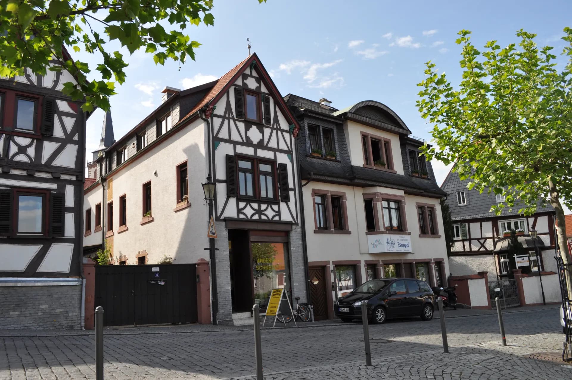 Häuserensemble am Marktplatz in Oberursel (Taunus)