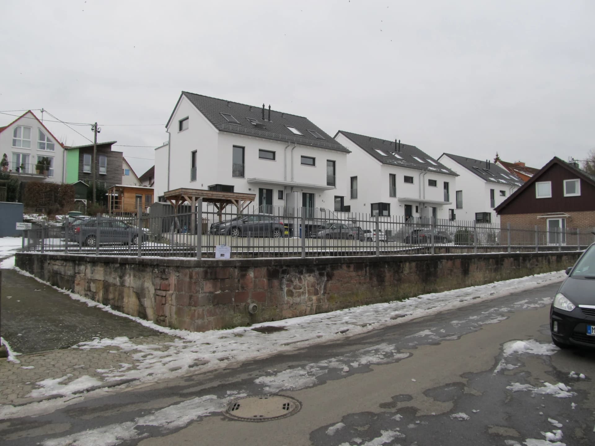 Neubauten am Brandweiher in Hofheim-Marxheim