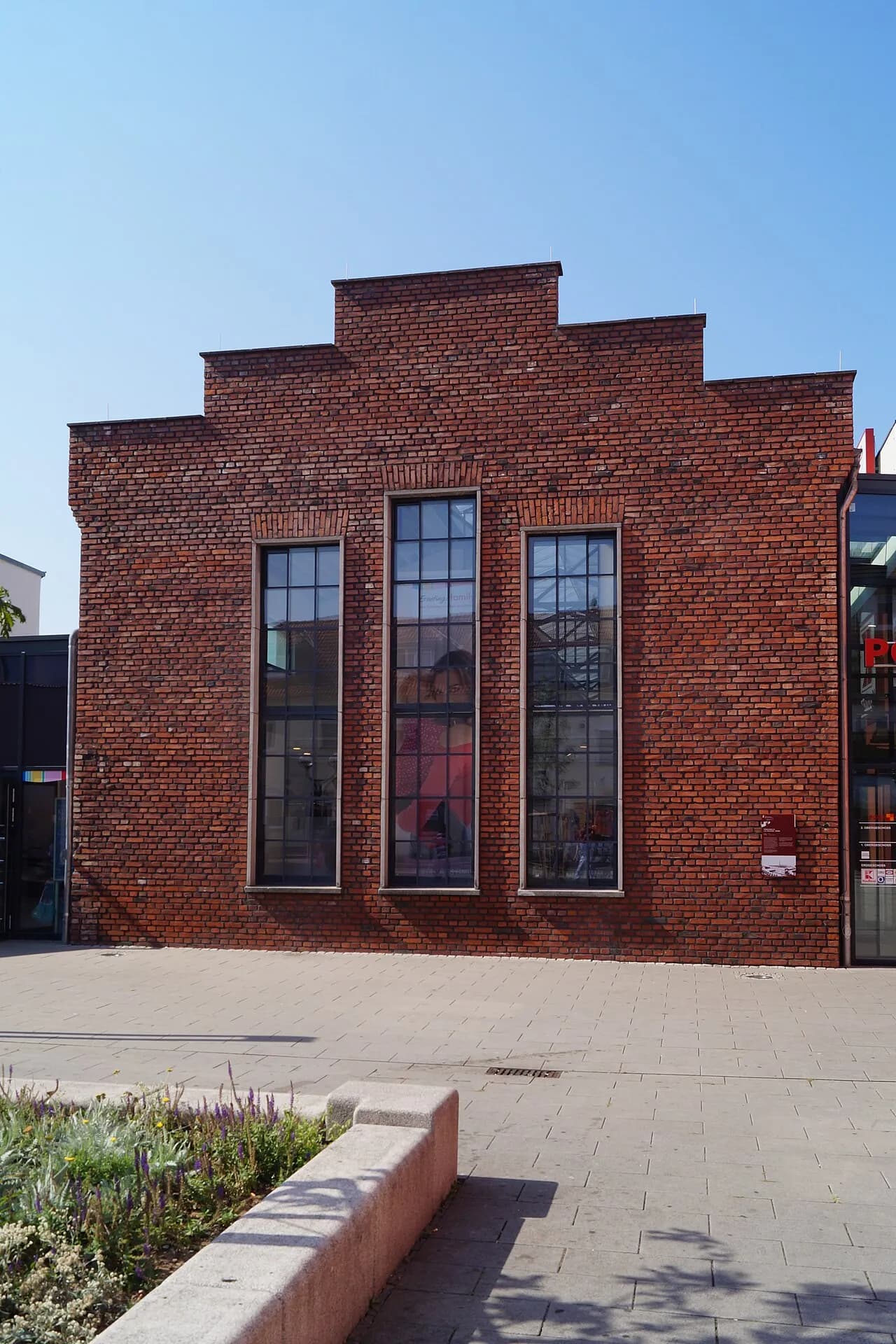 Historische Maschinenhalle in der Fischerstraße in Hanau