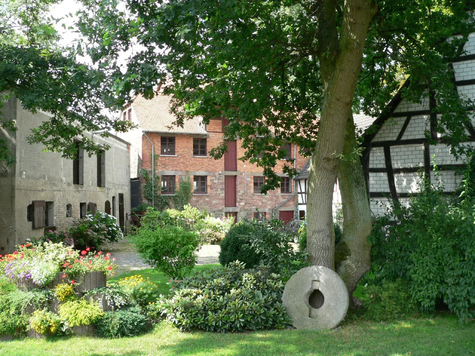Meckelsmühle an der Rodau in Rodgau-Weiskirchen