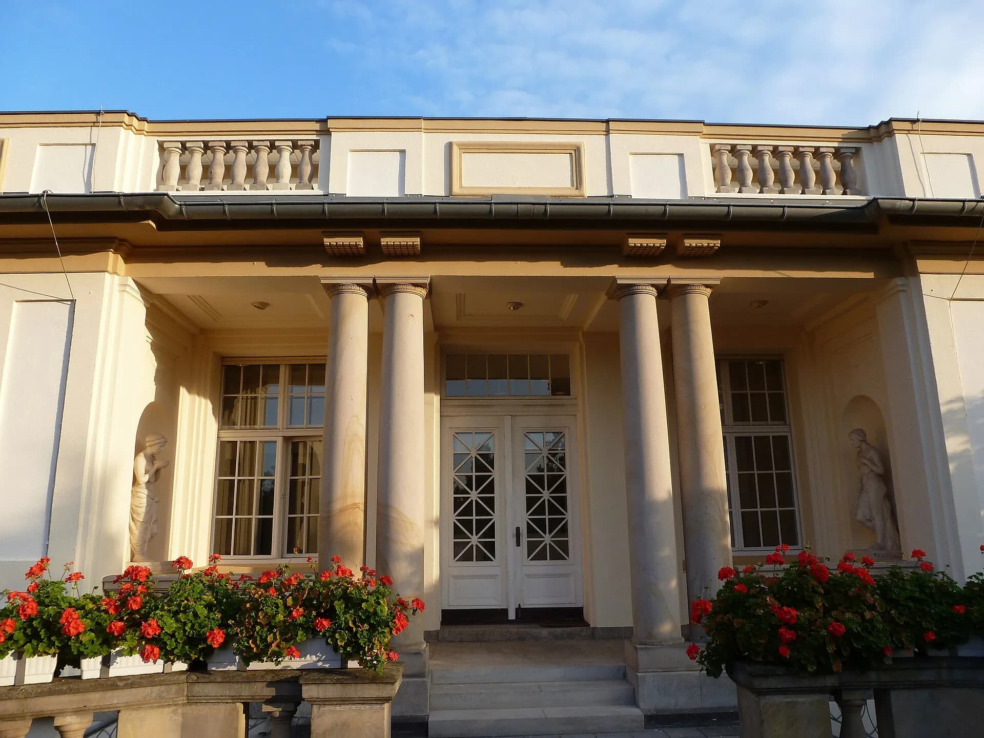 Portikus des Medico-Palais in Bad Soden am Taunus