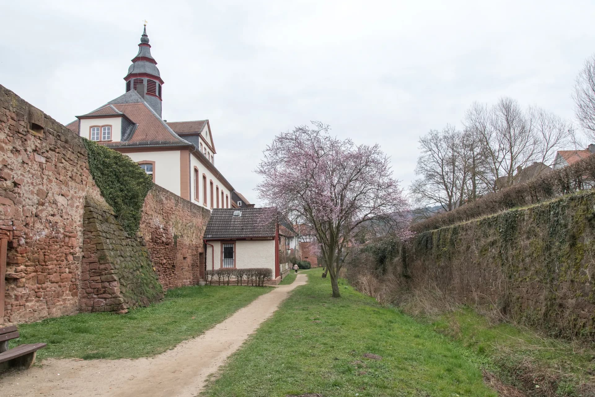 Wehrgang am Meliorsgraben in Büdingen