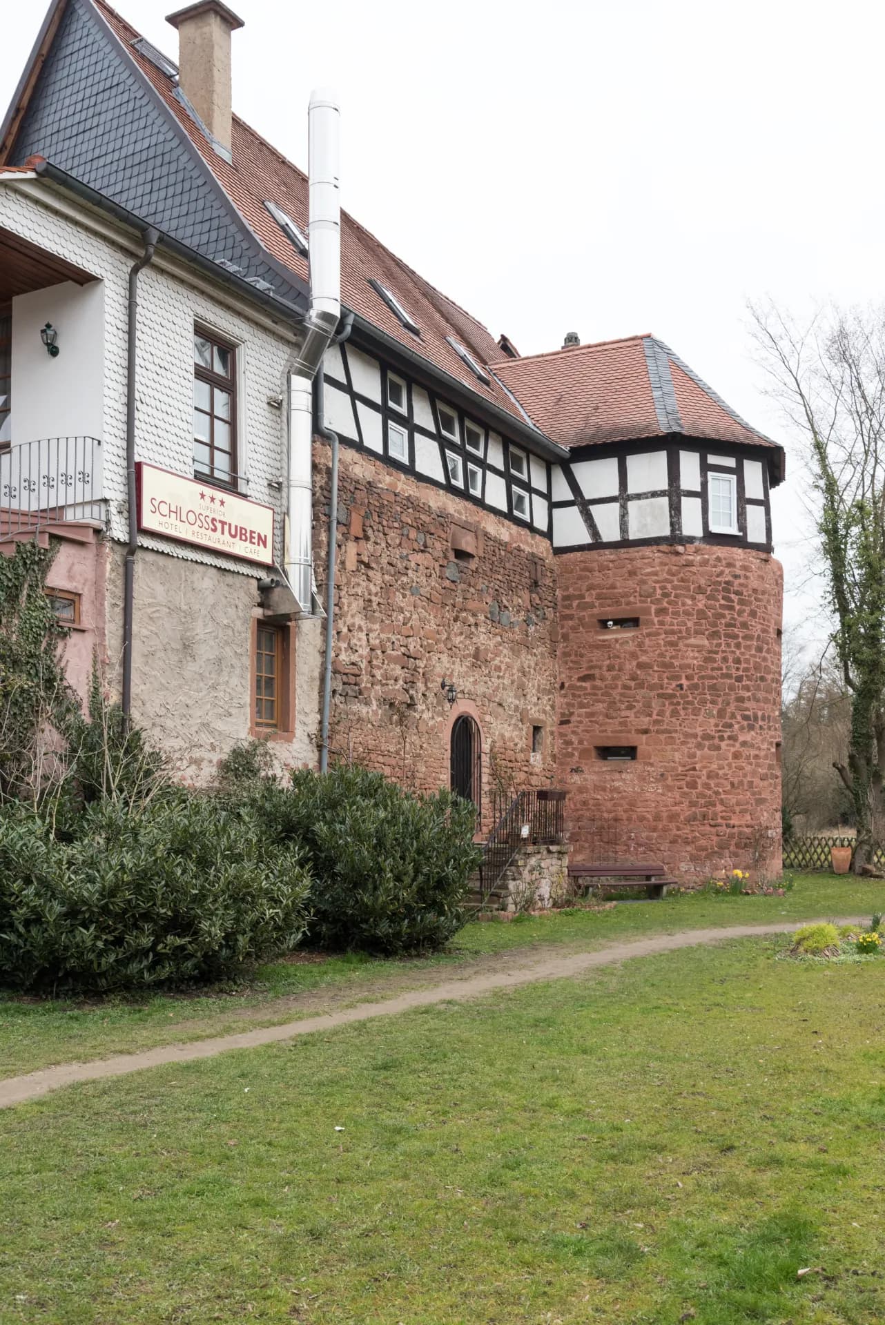 Meliorsgraben an der Stadtbefestigung in Büdingen