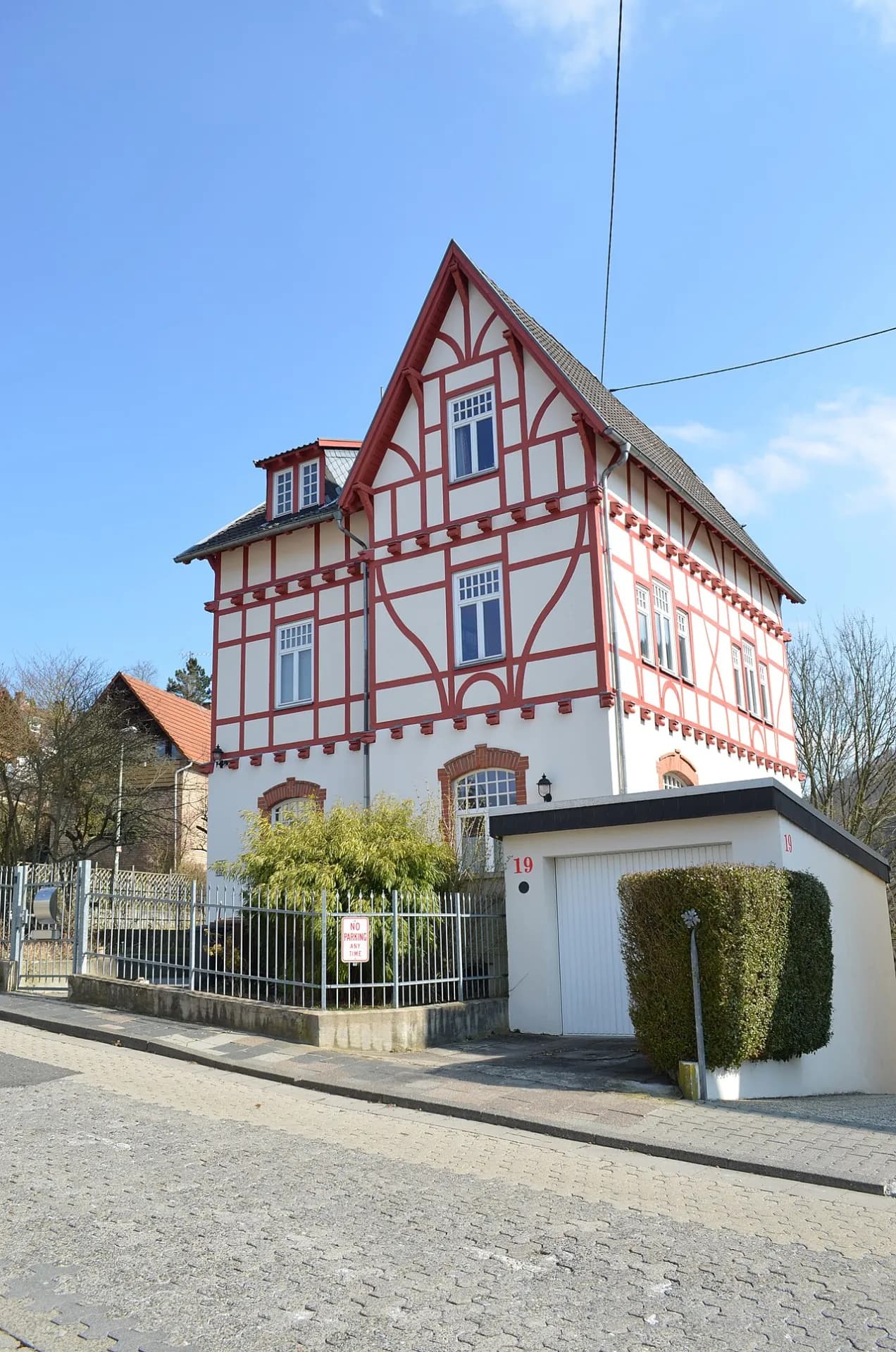 Fachwerkvilla in der Mendelssohnstraße 19 in Eppstein
