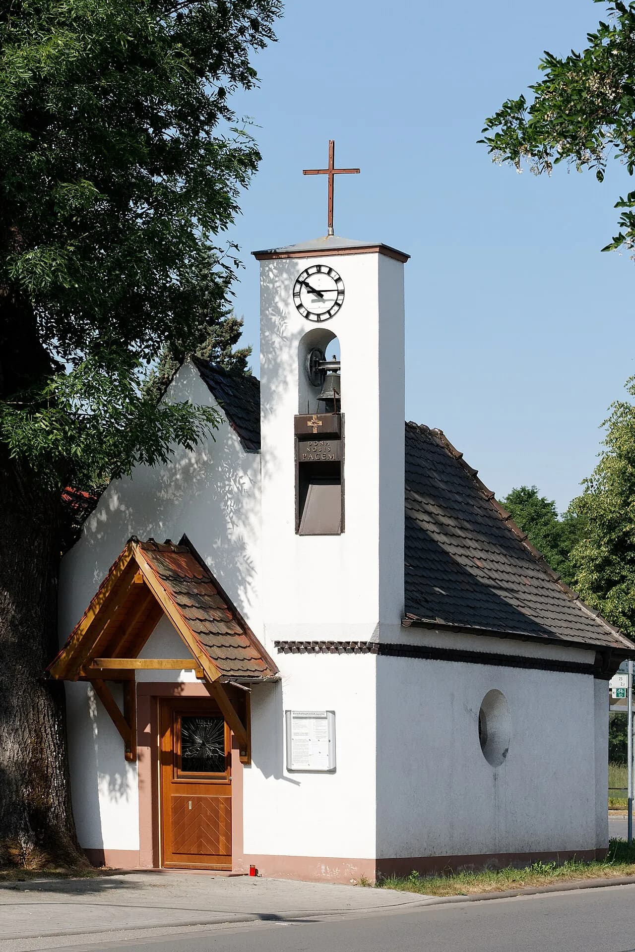 Dreifaltigkeitskapelle in Messenhausen von der Straßenseite