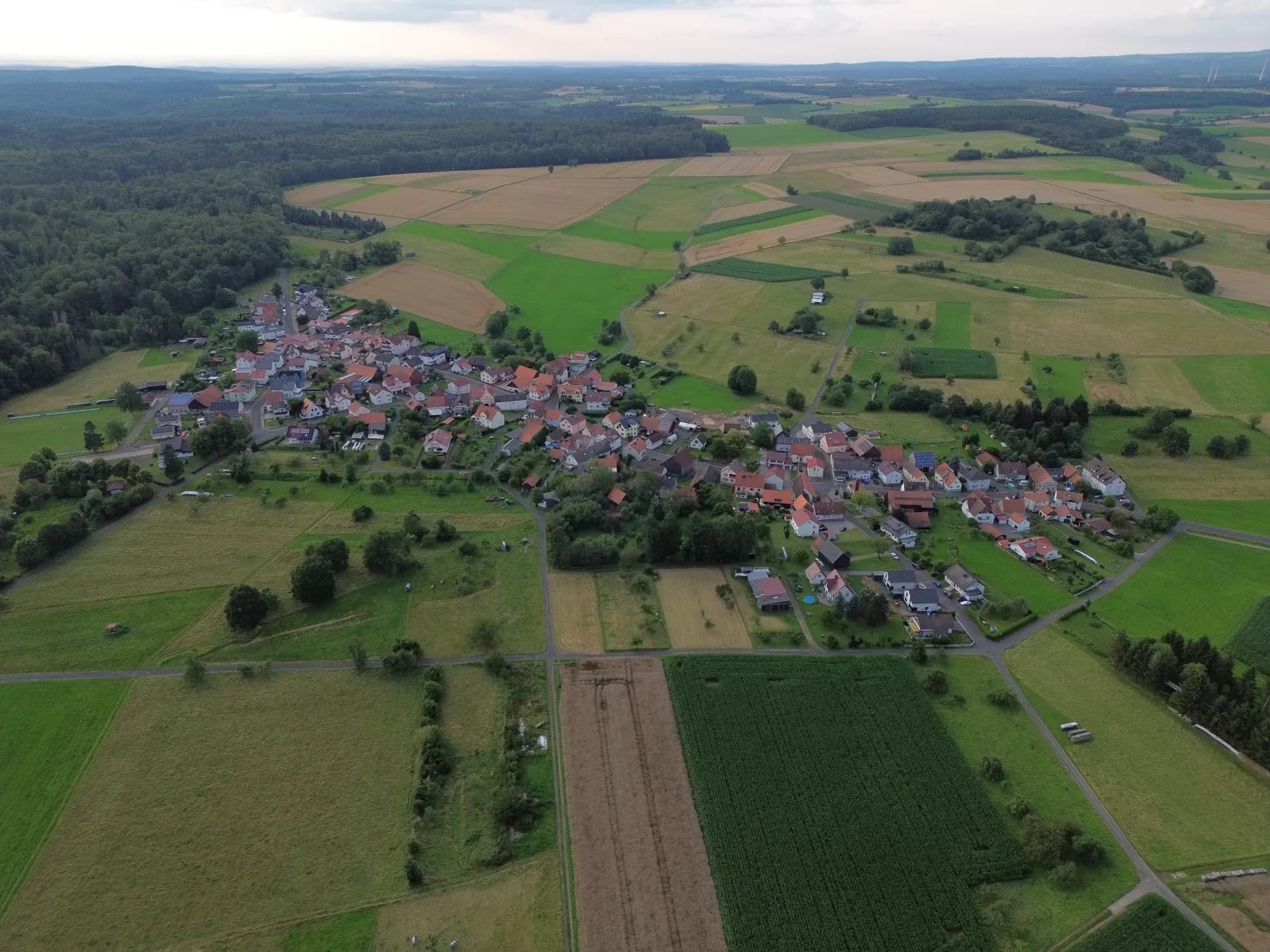 Luftbild von Büdingen-Michelau