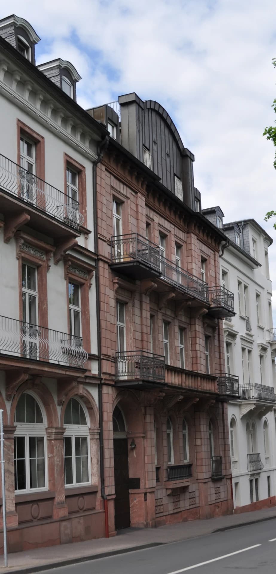 Historisches Mietshaus am Schwedenpfad in Bad Homburg