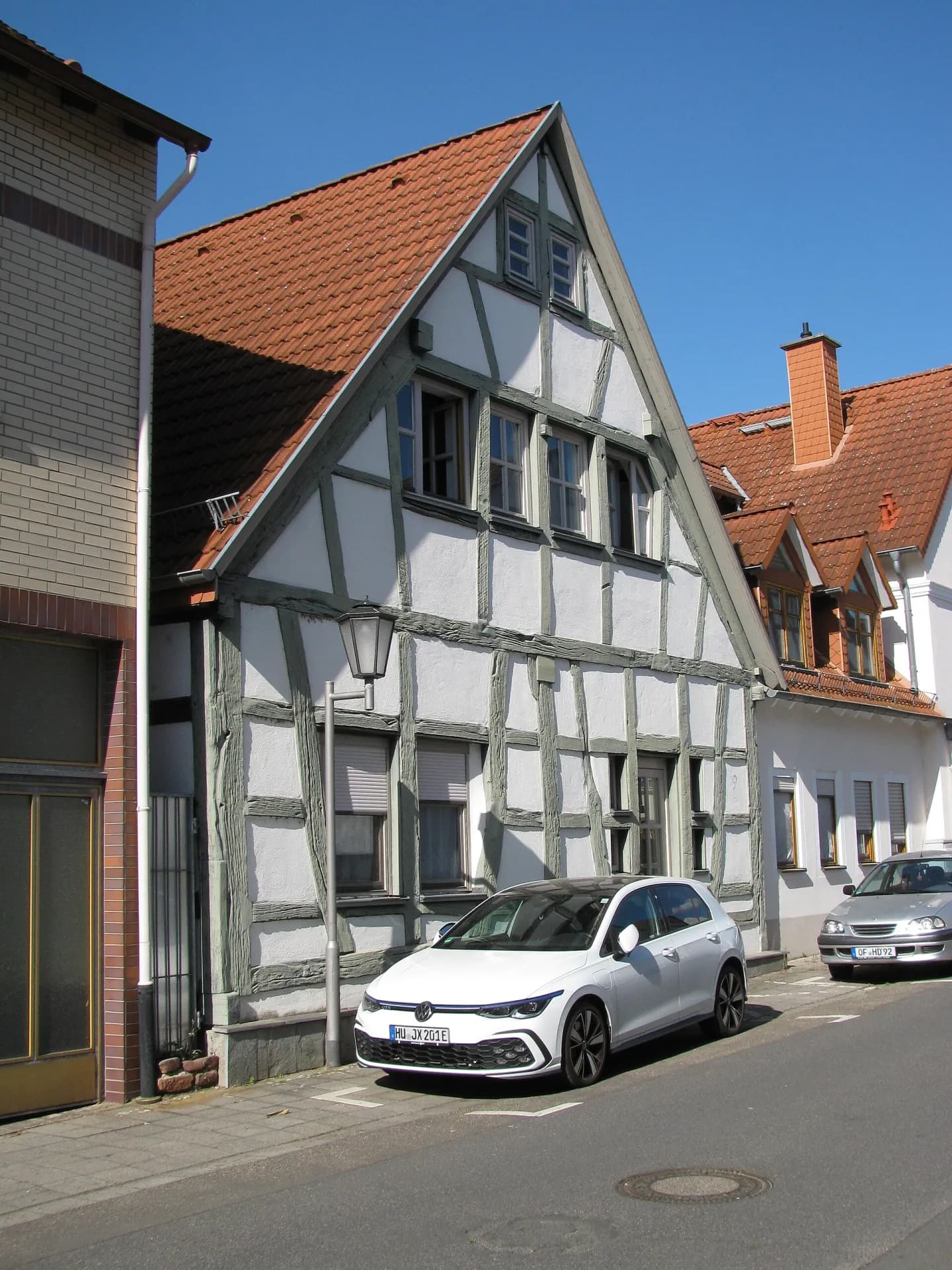Fachwerkhaus in der Mittleren Maingasse in Hanau-Großauheim
