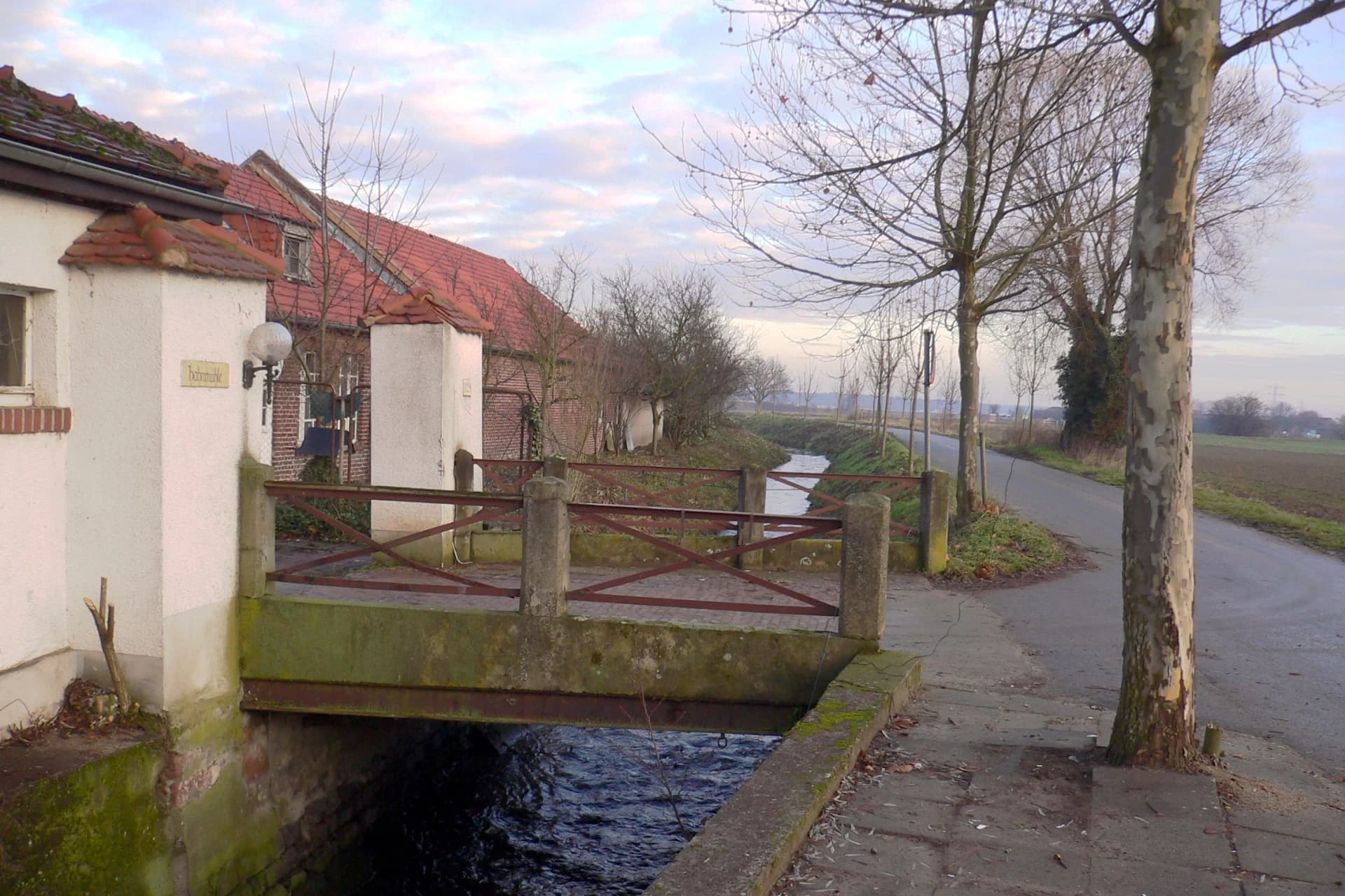Modau an der Hahnmühle in Pfungstadt