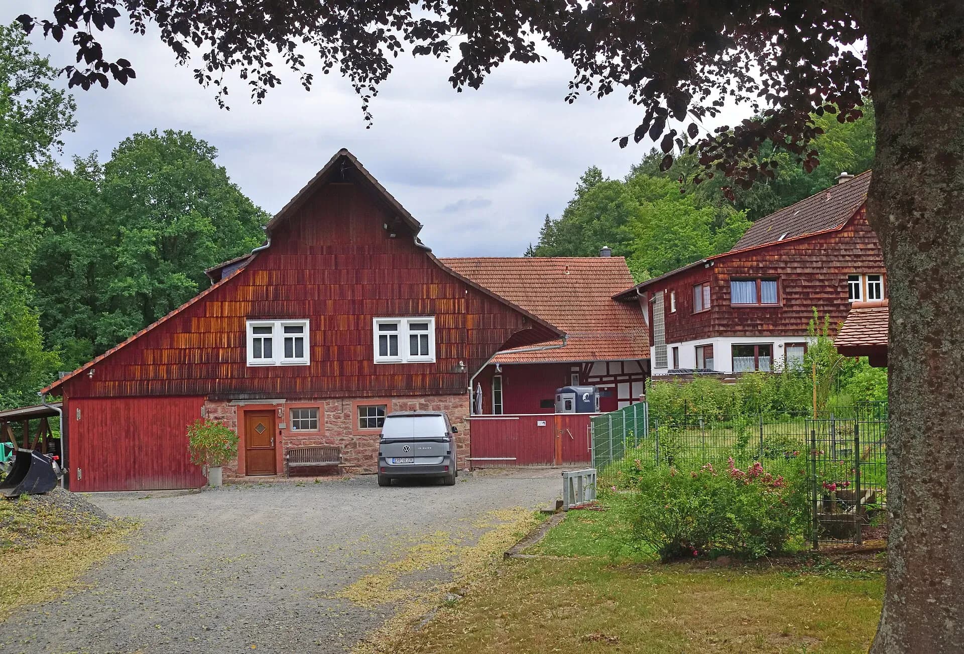 Heuselsmühle in Momart in Bad König