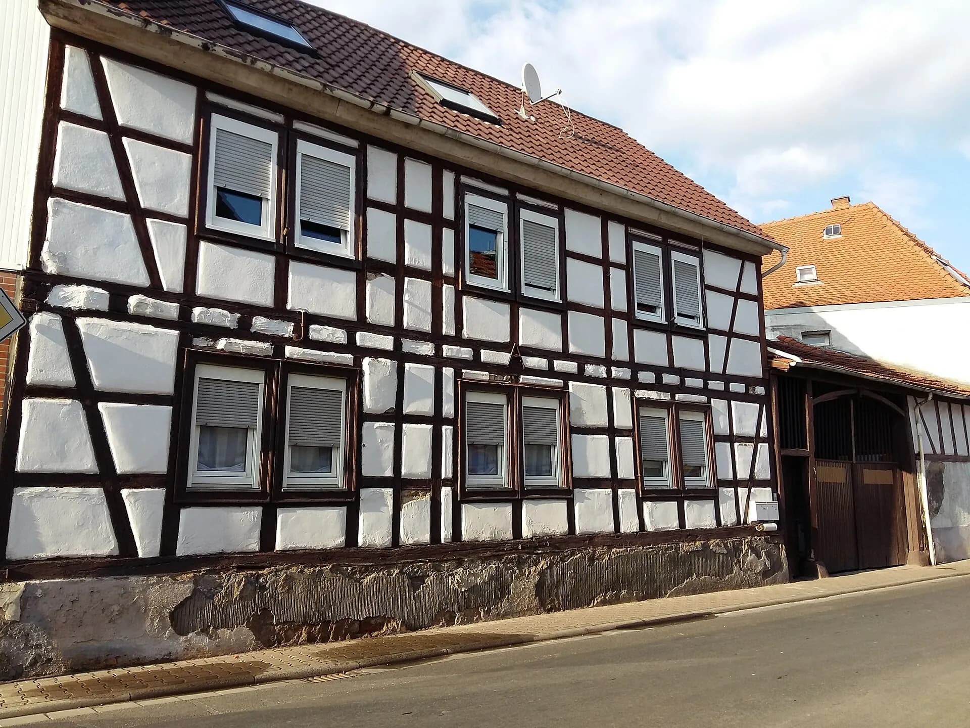 Fachwerkhaus an der Berliner Straße in Schaafheim-Mosbach