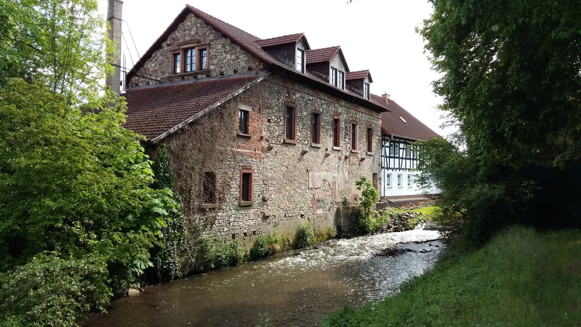 Mühle an der Gersprenz in Münster (Hessen)