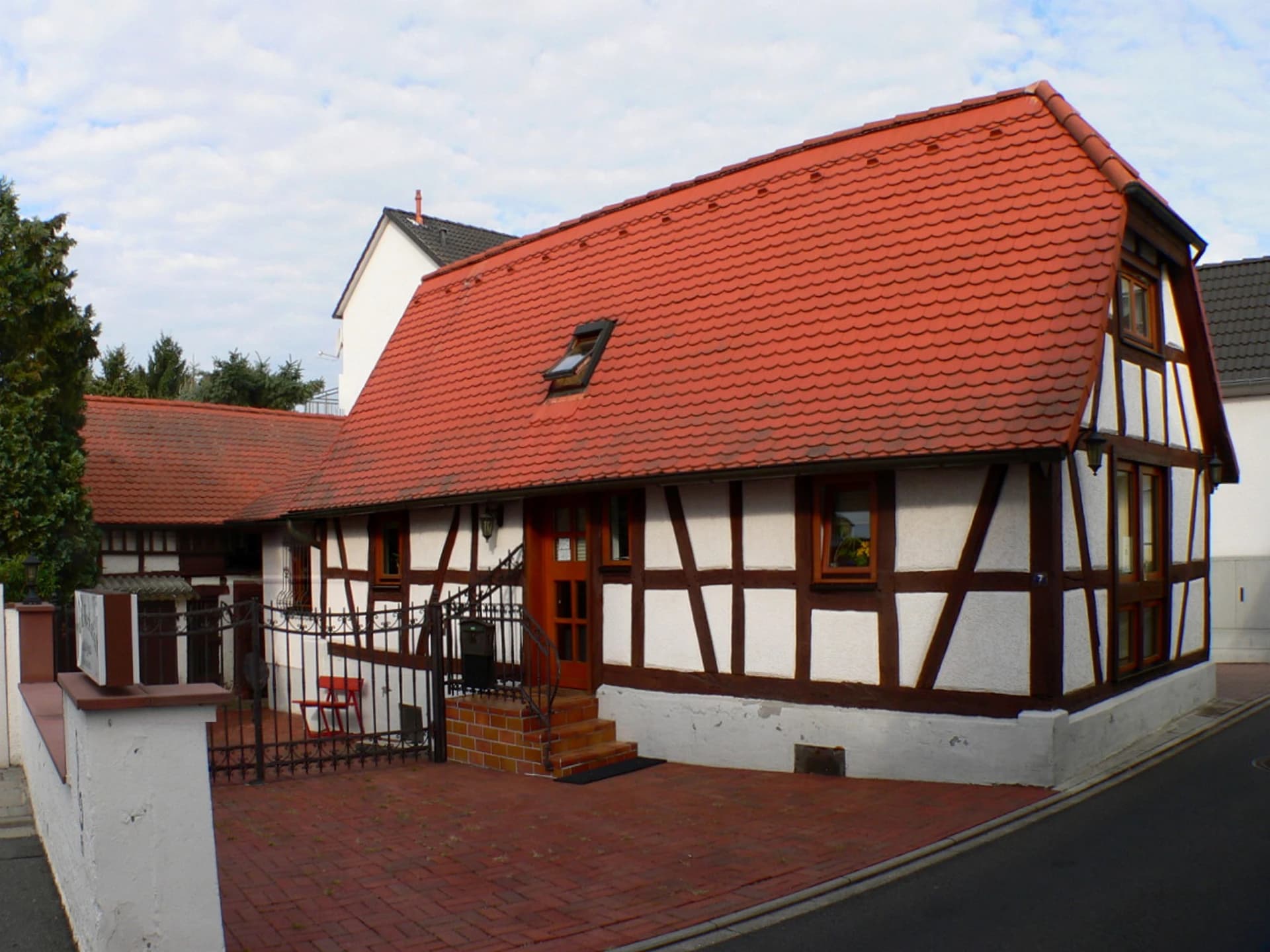 Fachwerkhofreite an der Mühlstraße in Rodgau-Jügesheim