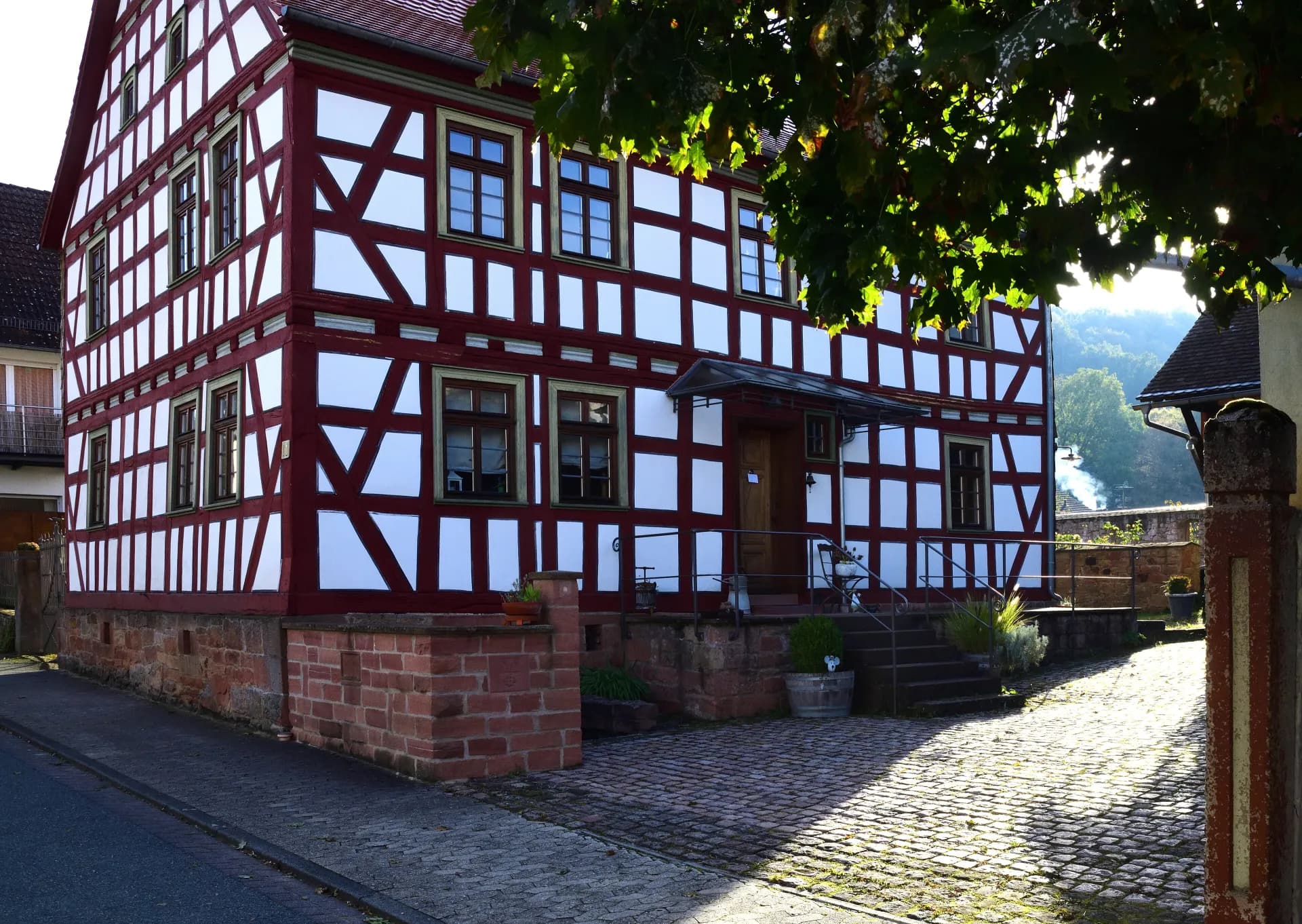 Fachwerkhaus in der Mümling-Grumbacher Straße 12 in Höchst im Odenwald