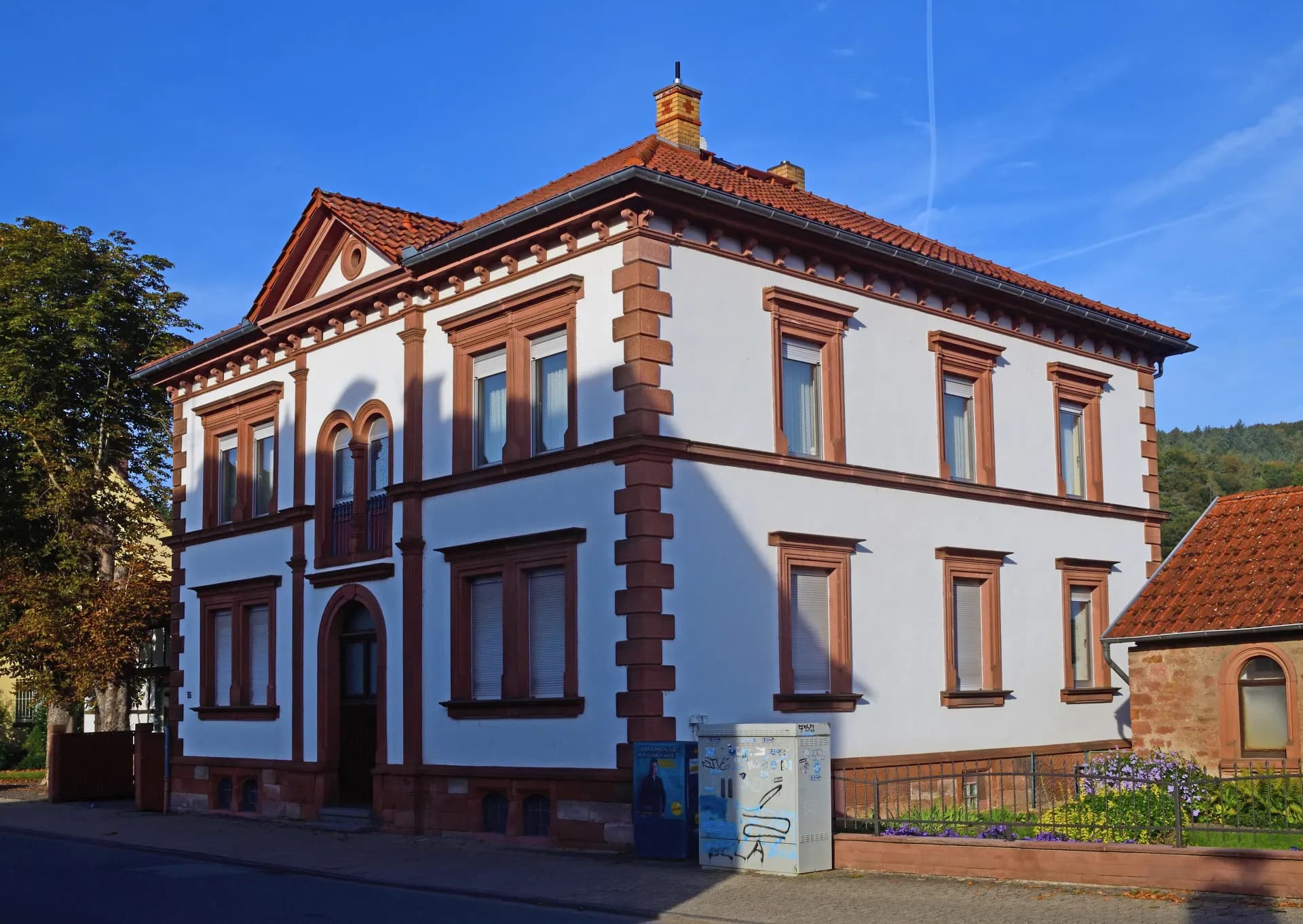 Sandsteinhaus in der Mümling-Grumbacher Straße 33 in Höchst im Odenwald