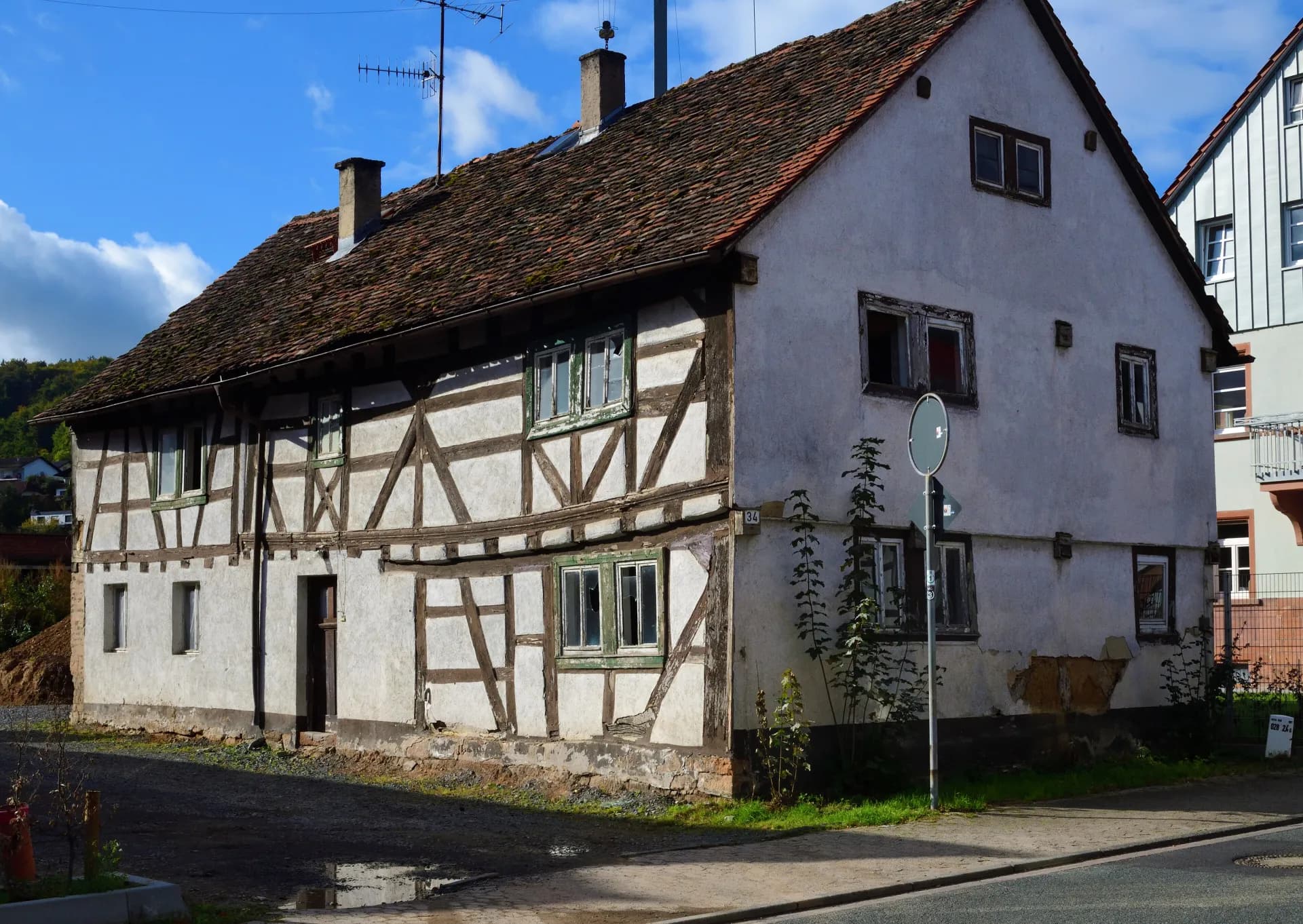 Fachwerkhaus in der Mümling-Grumbacher Straße 34 in Höchst im Odenwald
