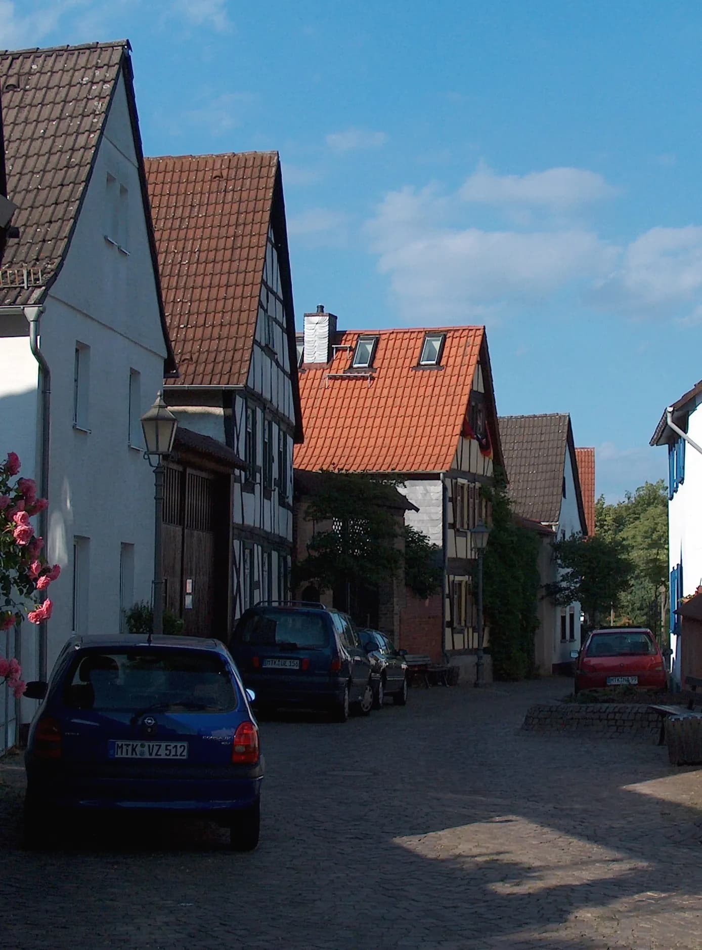 Straßenzug in Kelkheim-Münster