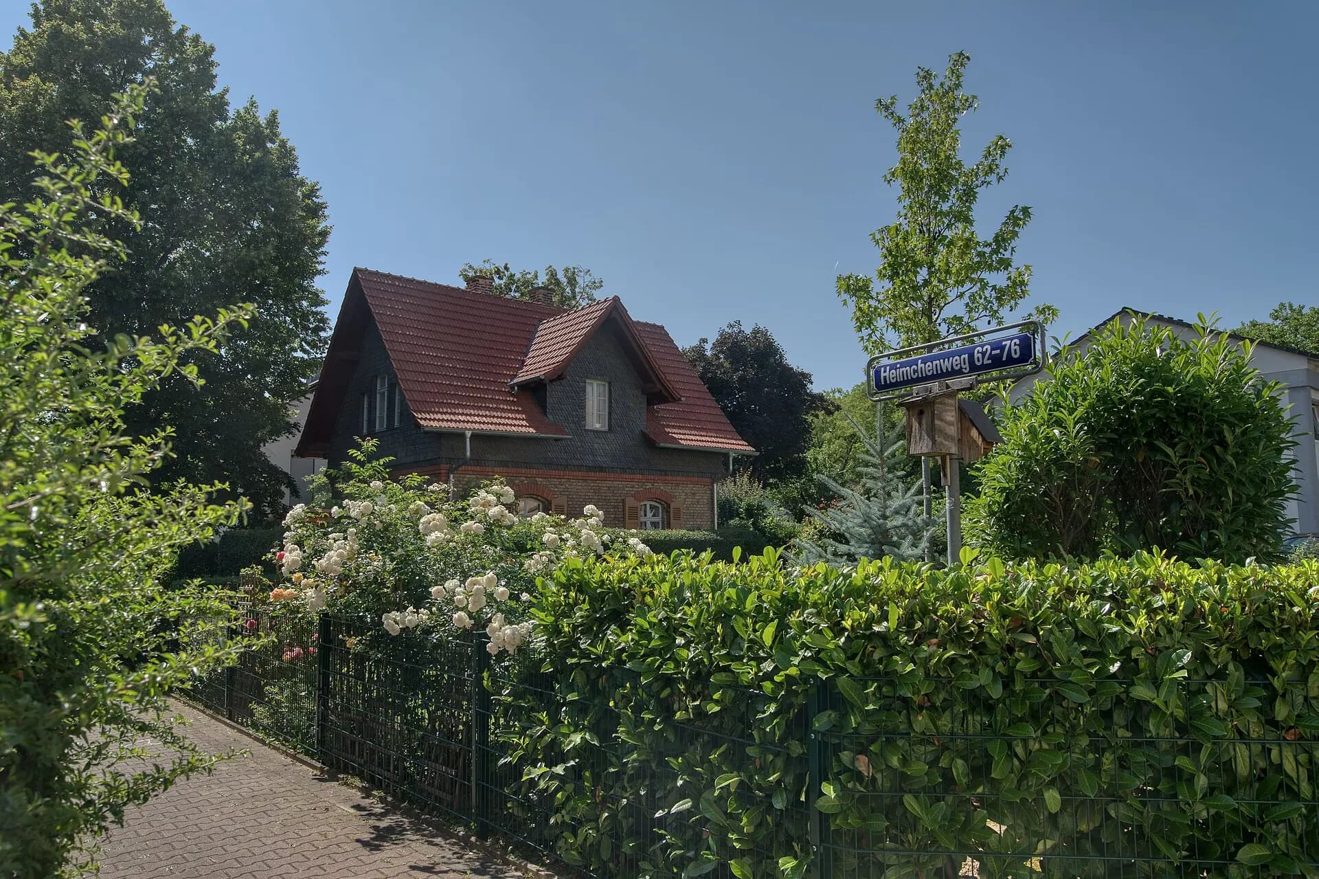 Musterhaus der Heimchen-Siedlung in Frankfurt-Unterliederbach