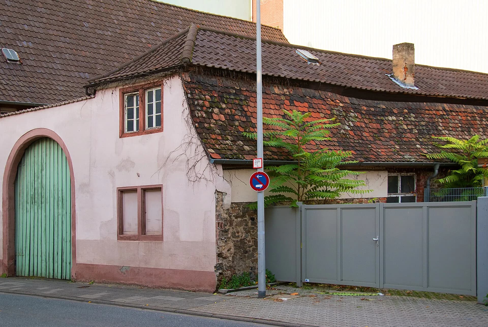 Nebengebäude in der Borngasse 8 in Pfungstadt