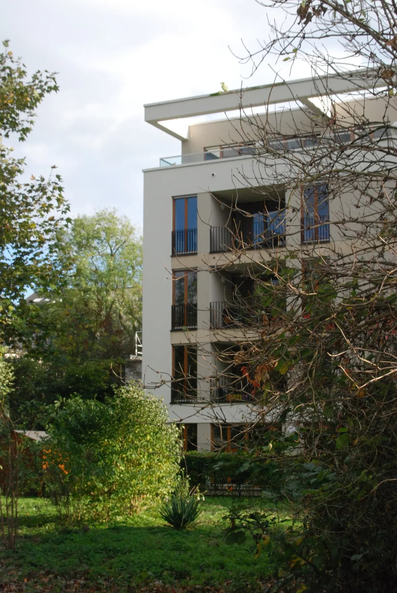 Wohnneubau an der Häusergasse in Frankfurt Ginnheim