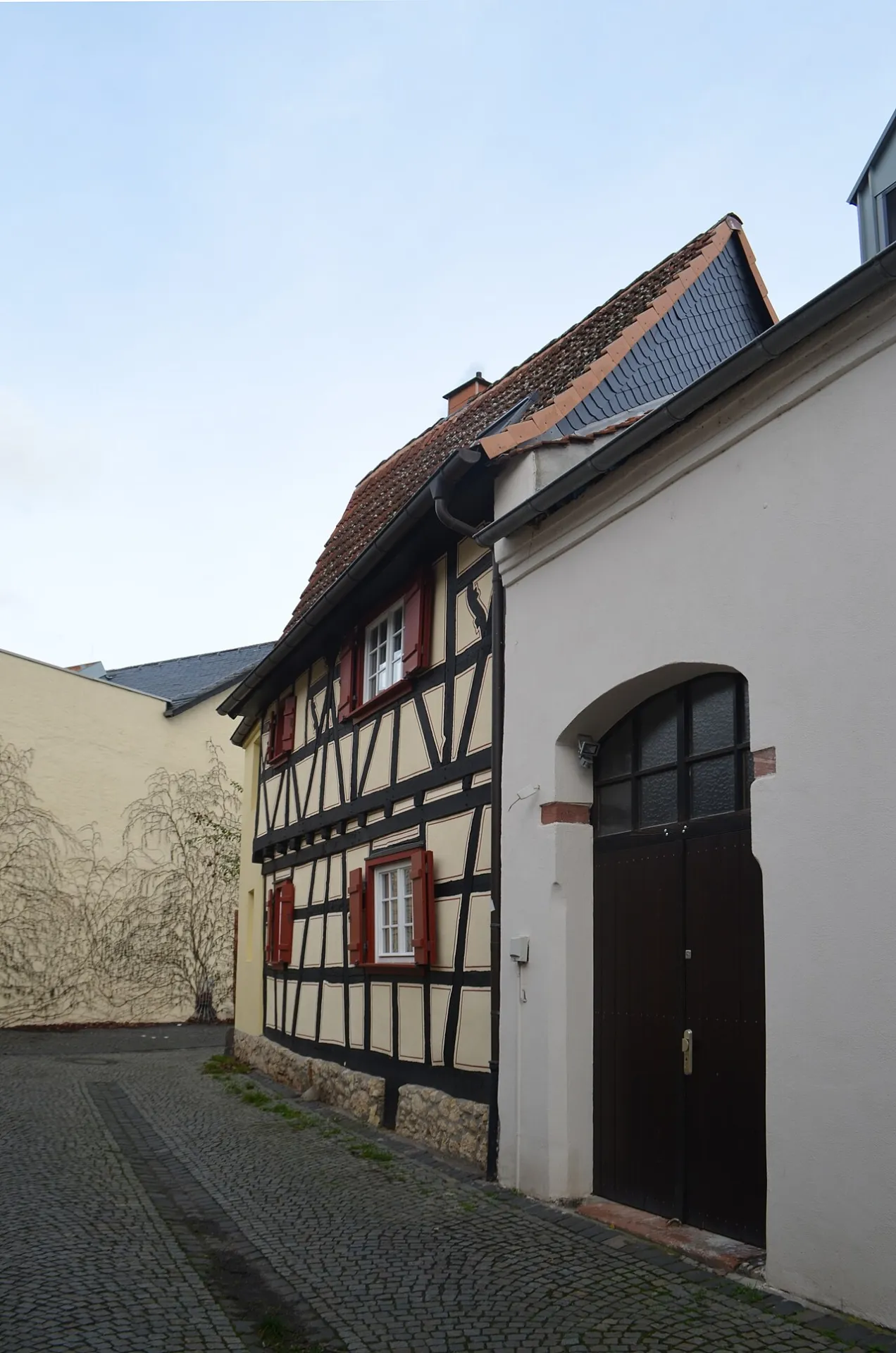 Fachwerkhaus in der Neudorfgasse 1 in Hochheim am Main