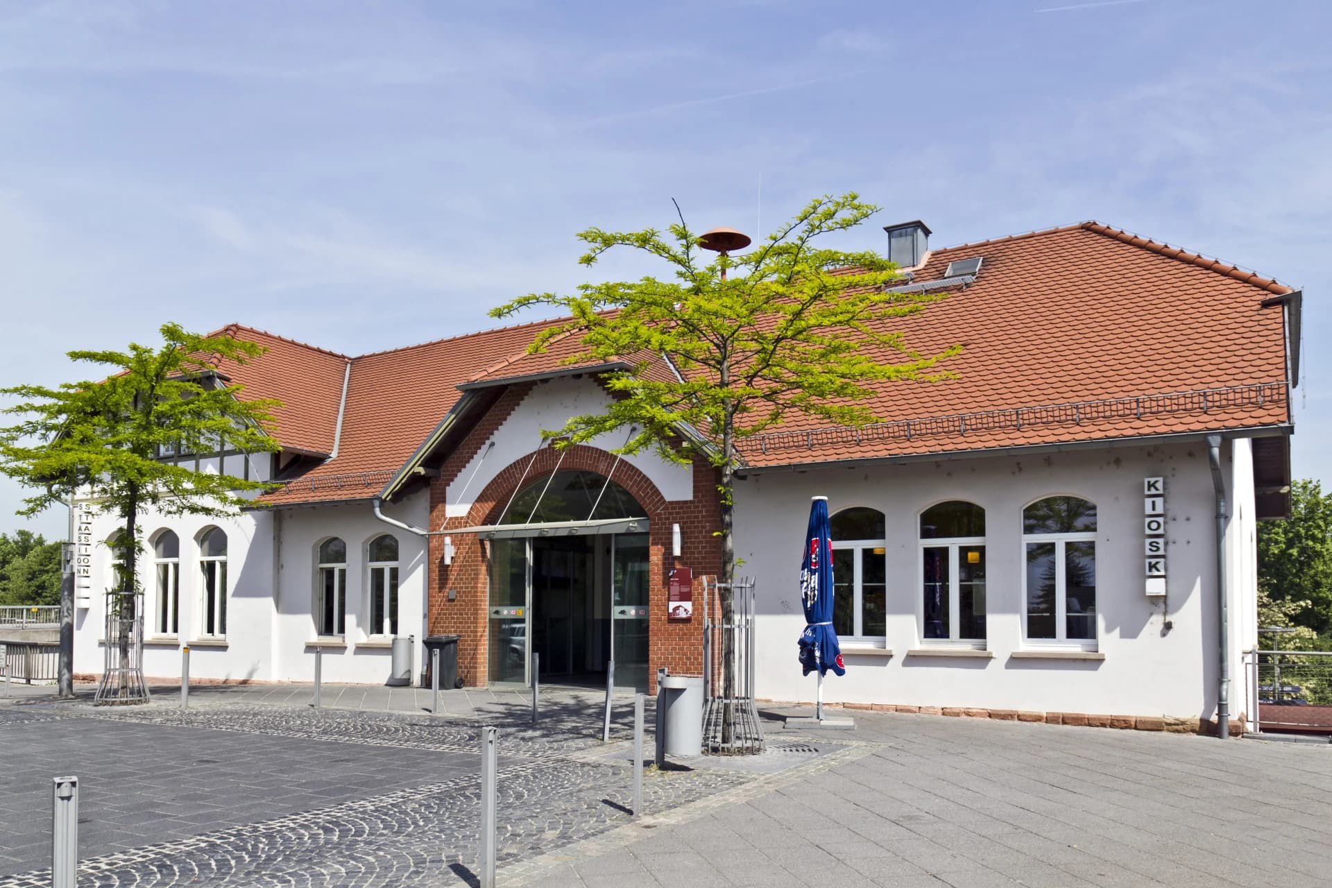 Neuer Bahnhof in Bischofsheim