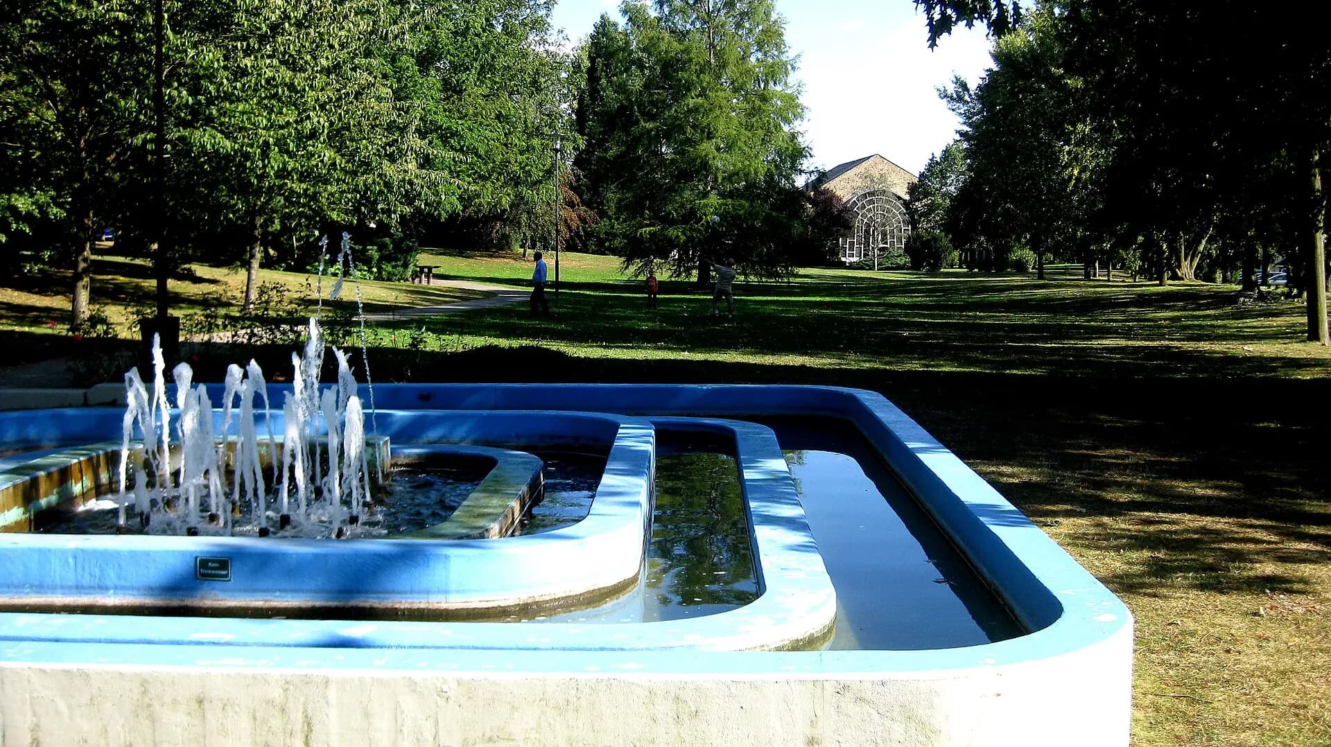 Fontäne im Neuen Kurpark in Bad Soden am Taunus