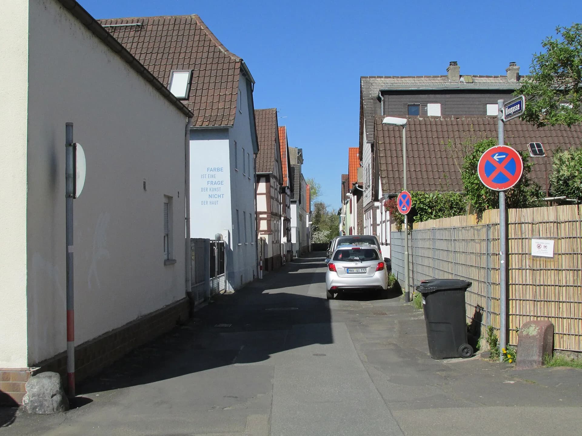 Neugasse in Offenbach-Rumpenheim