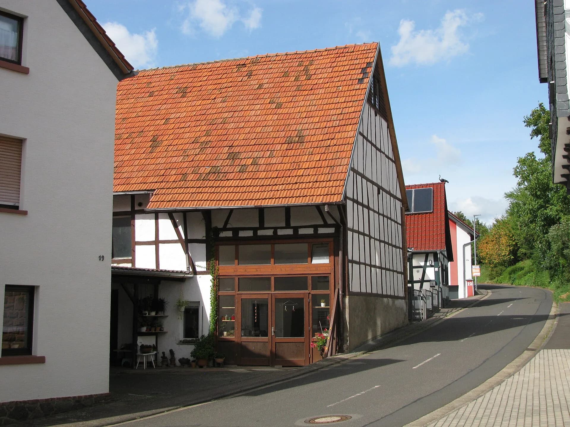 Fachwerkhaus in der Hanauer Straße 19 in Ronneburg-Neuwiedermuß