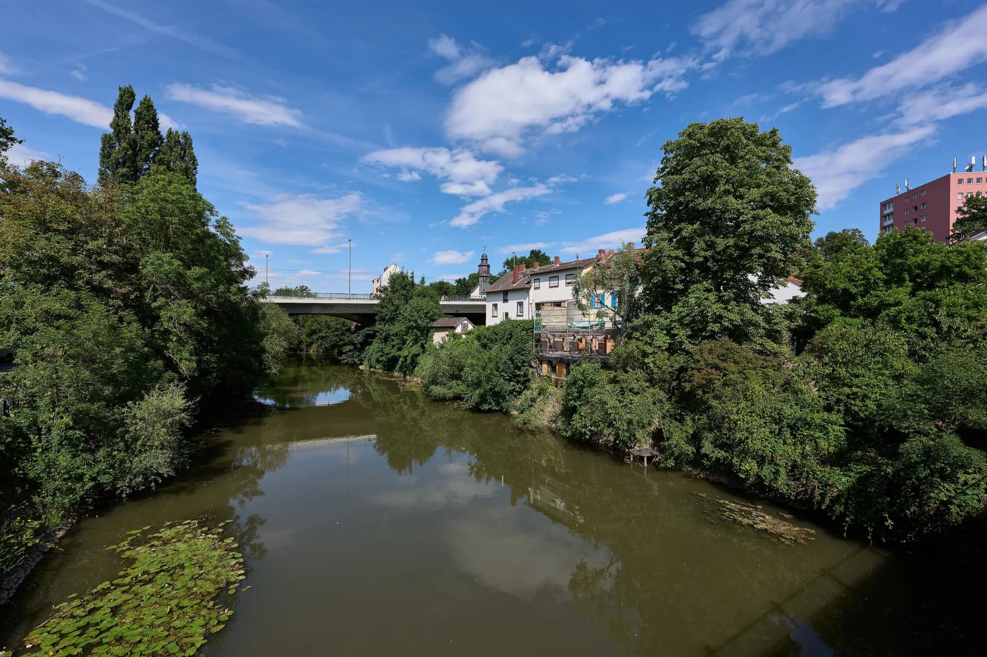 Nidda im Grüngürtel in Frankfurt