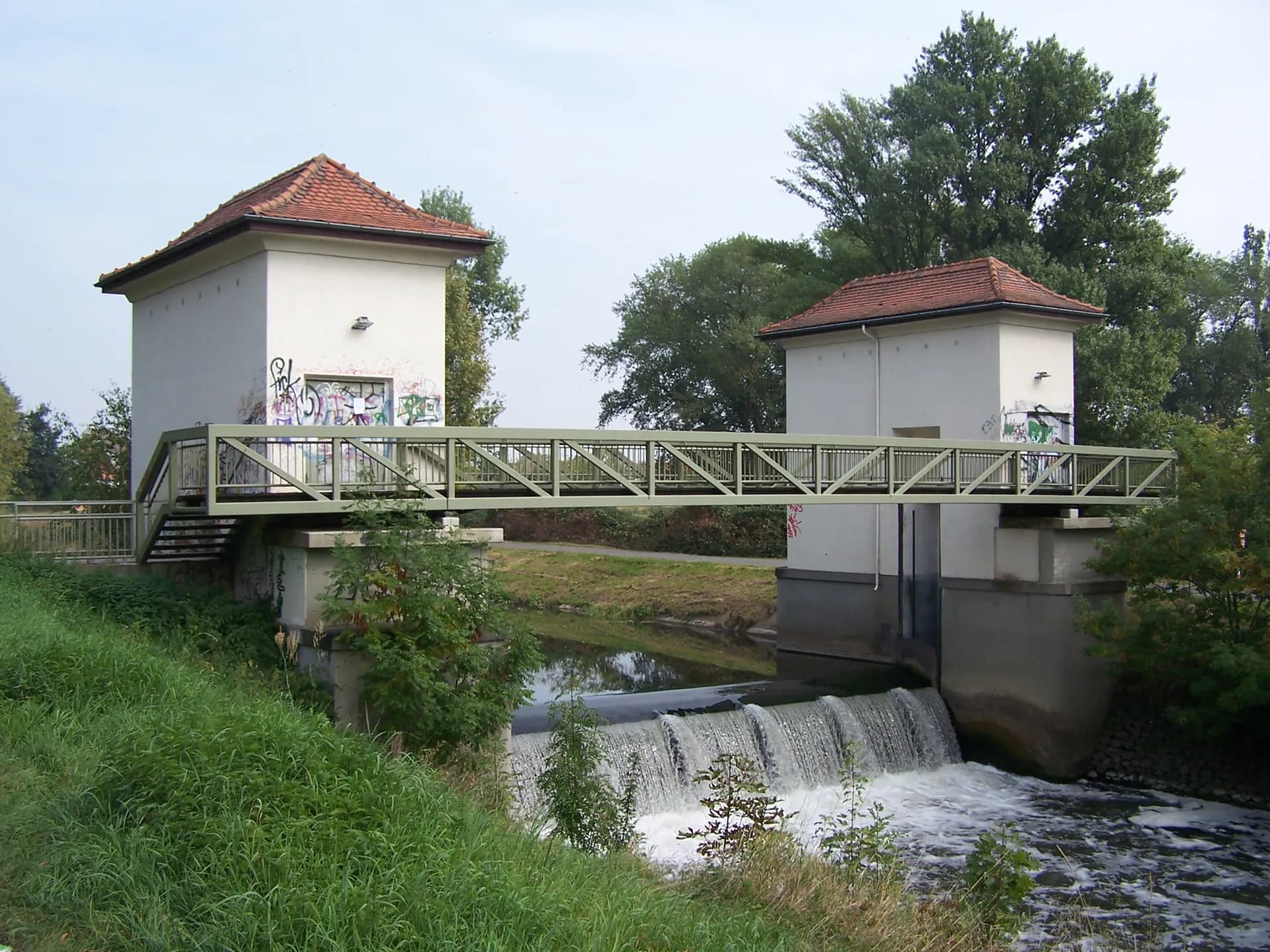Höchster Niddawehr in Frankfurt Höchst