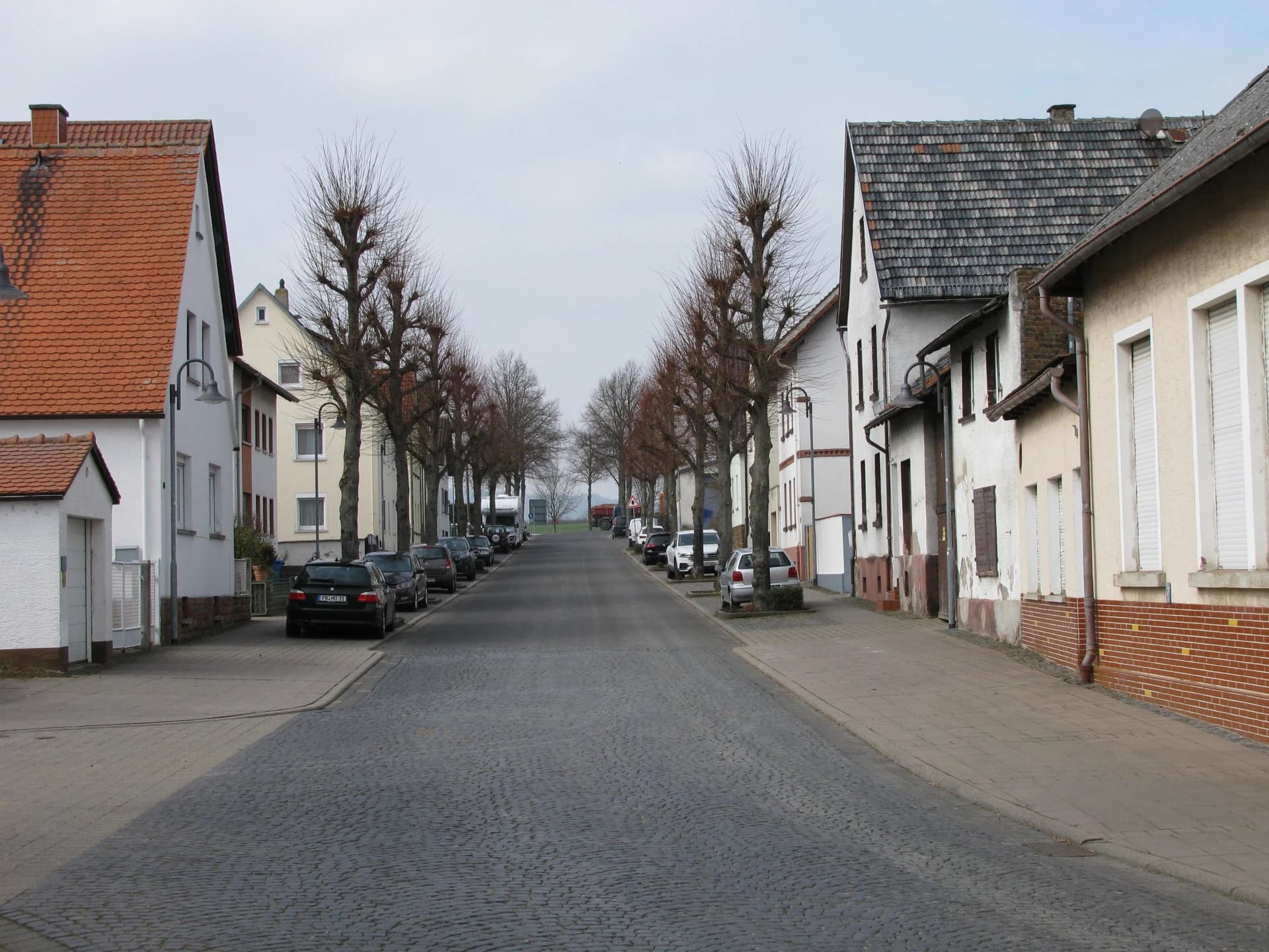 Wohnstraße in Nieder-Mörlen in Bad Nauheim