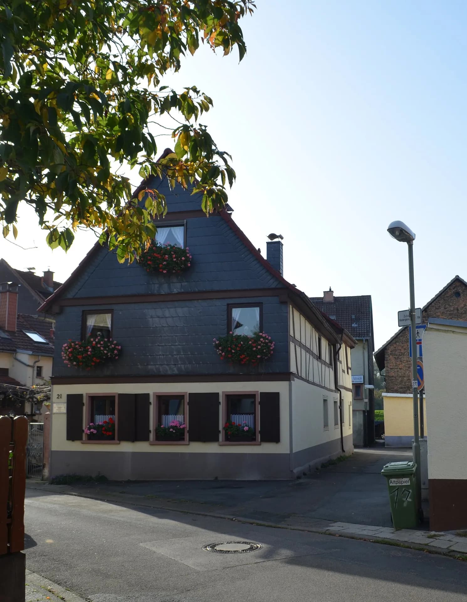 Gasthaus an der Niedergasse in Offenbach-Bürgel