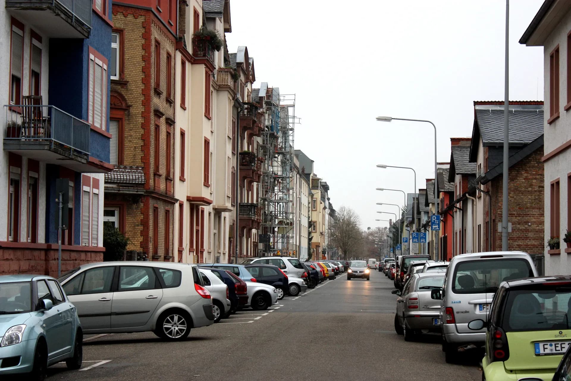 Waldstraße in Frankfurt Niederrad